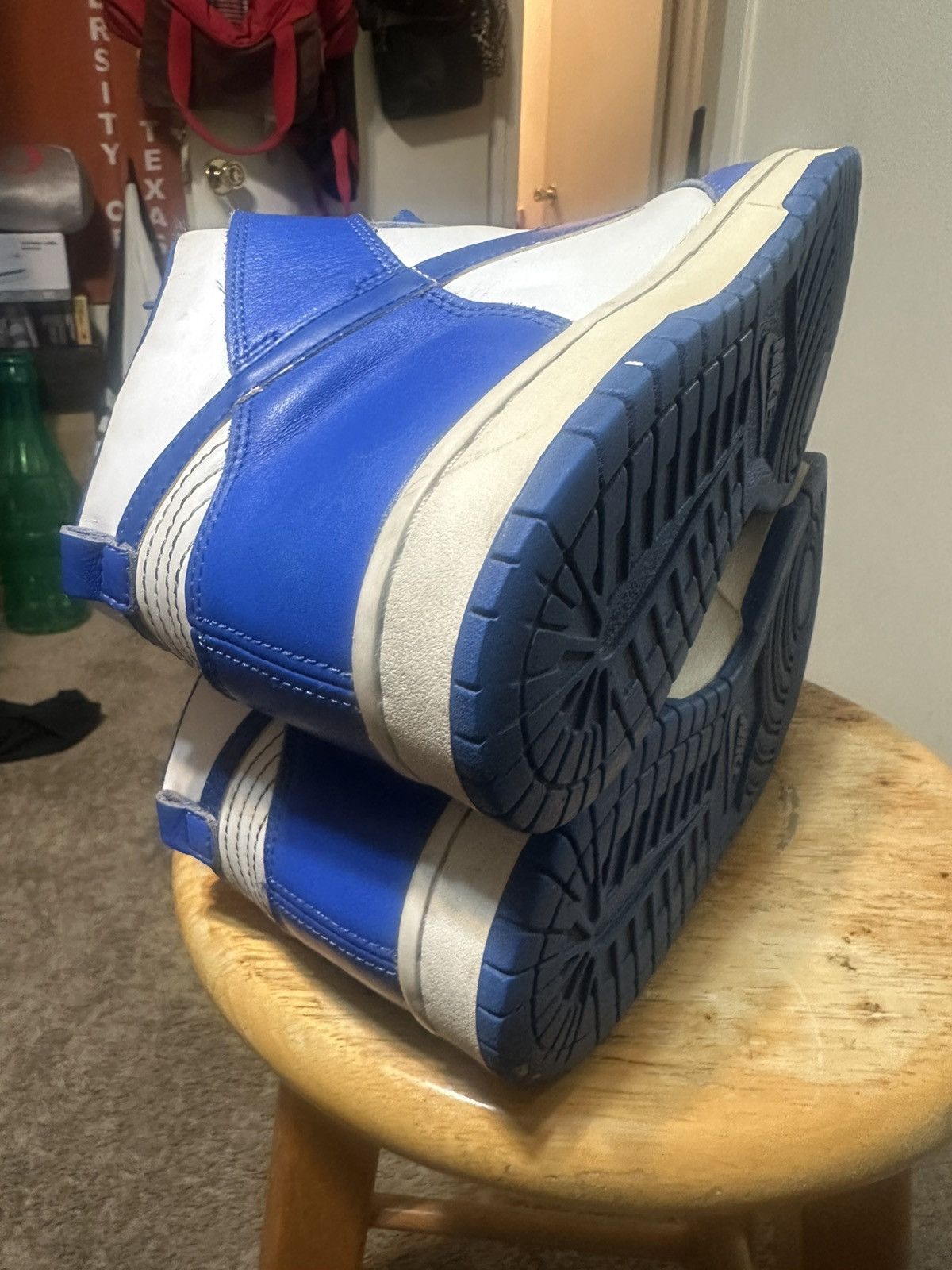 Nike Vintage Nike dunk high LE “Kentucky” 1999 size 10 Size US 10 / EU 43 - 6 Thumbnail
