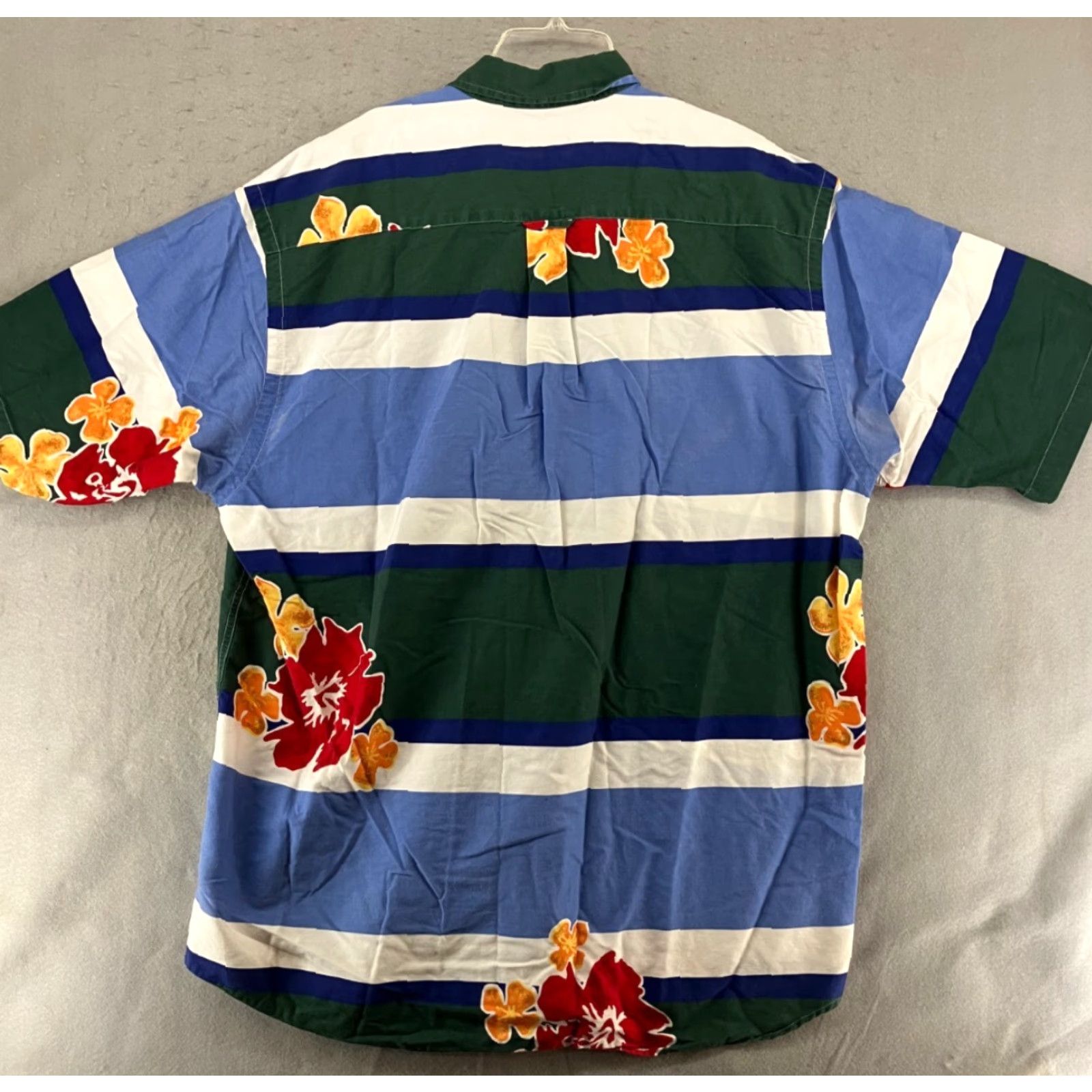 Nautica Vintage Nautica Hawaiian Shirt Men’s L Short Sleeve Cotton Floral 90s Retro Size US L / EU 52-54 / 3 - 7 Thumbnail