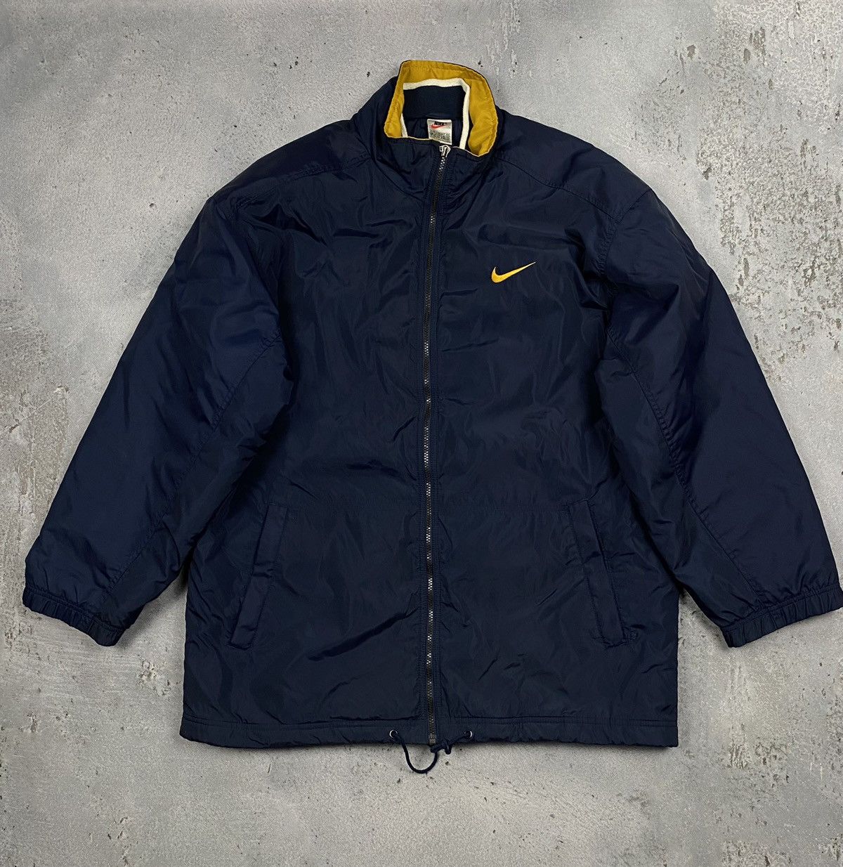 Nike Nike navy jacket vintage rare acg Size US L / EU 52-54 / 3 - 1 Thumbnail