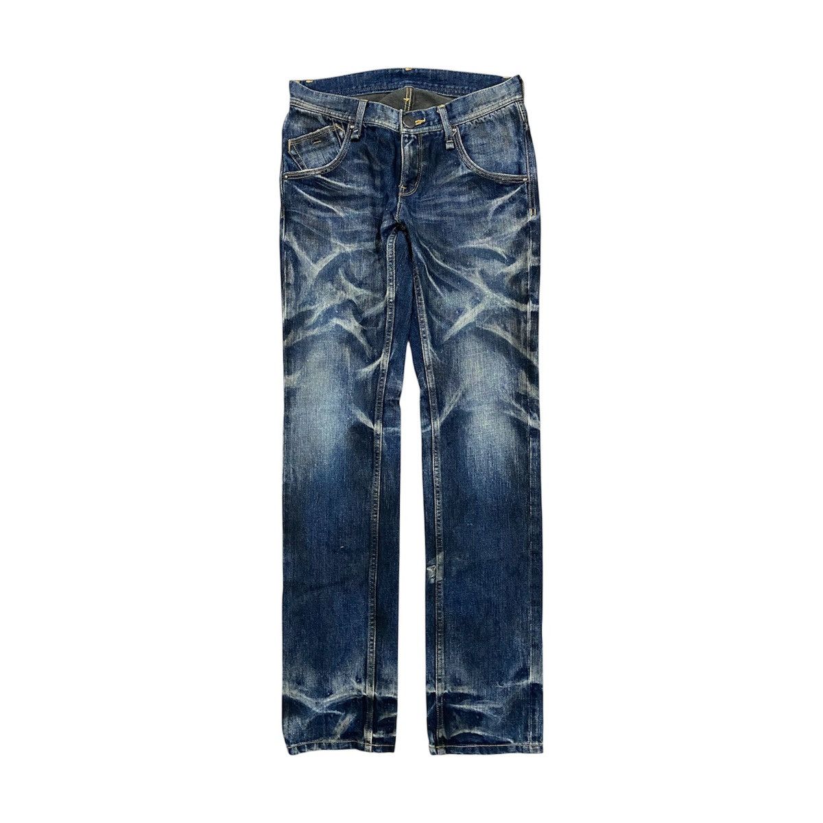 Tornado Mart NEED GONE ‼️ Rattle Trap Distressed Rusty Denim Jeans Punk Size US 31 - 1 Thumbnail