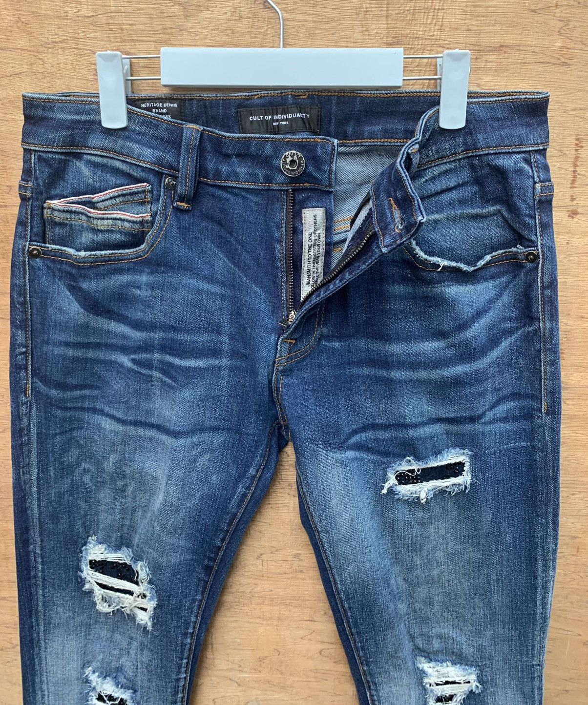 Cult Of Individuality Cult Of Individuality Heritage Denim Streching Jeans Pants Size US 32 / EU 48 - 20 Thumbnail