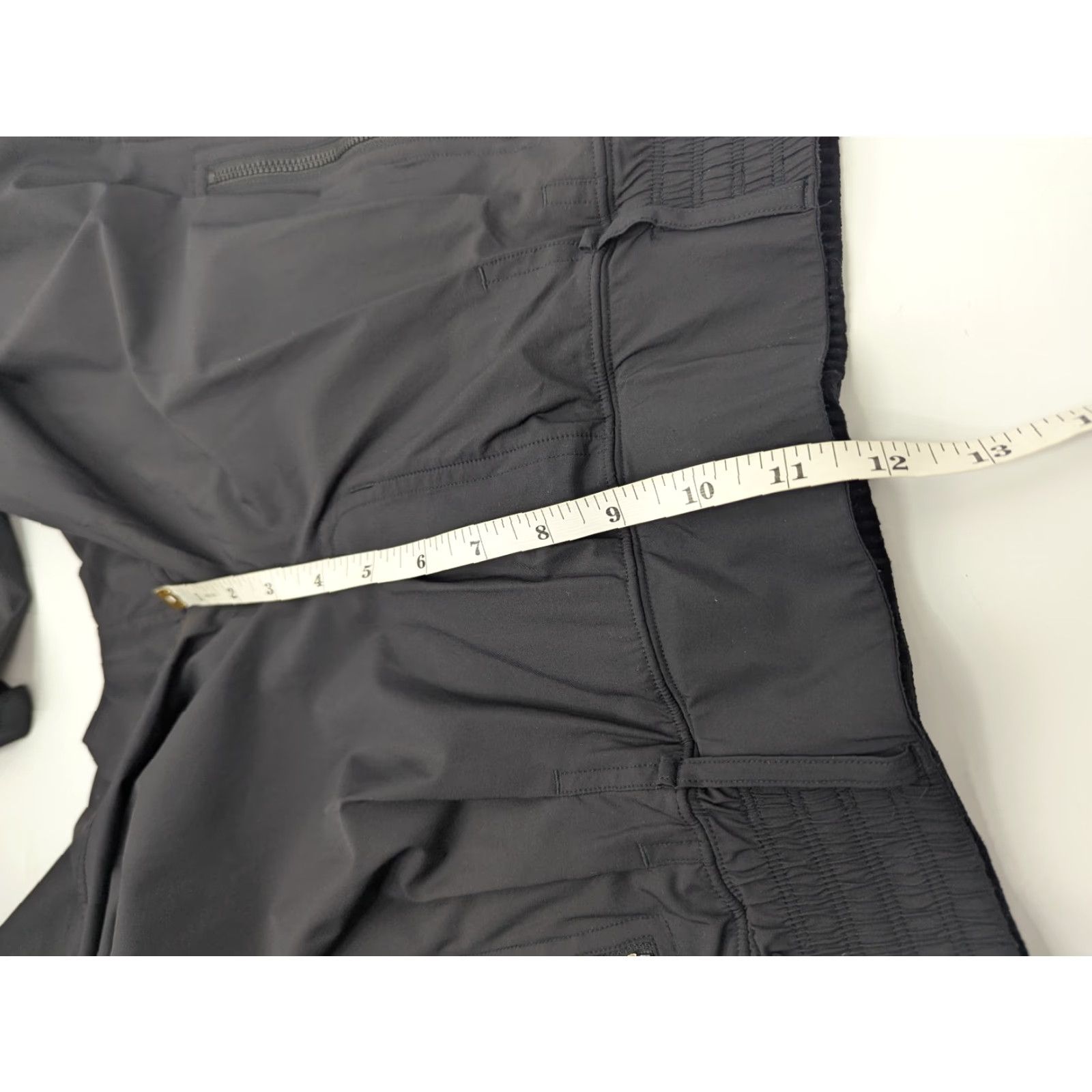 Lululemon Lululemon Black Pants Womens Leggings Attached Lined Mid Rise Zip Pockets Size 6 Size 28" / US 6 / IT 42 - 7 Thumbnail
