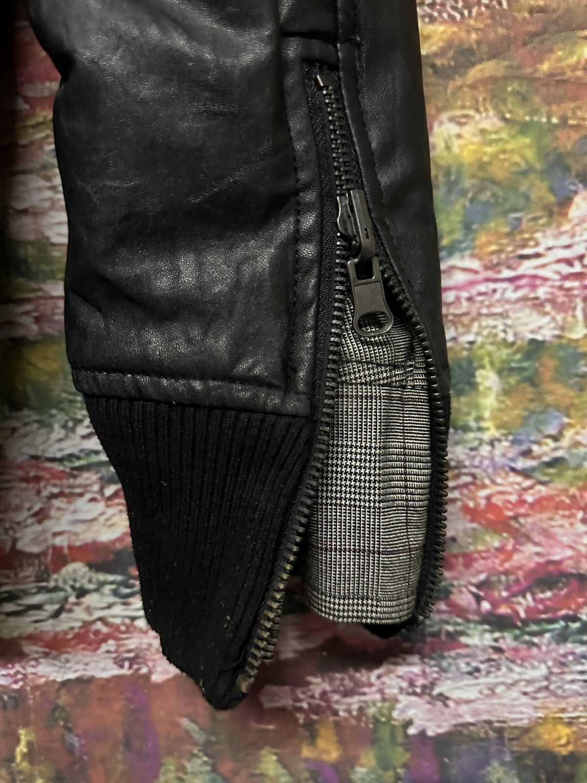 Number (N)ine Vintage Brthbreath reversible black smoke&white beech jack Size US M / EU 48-50 / 2 - 11 Thumbnail