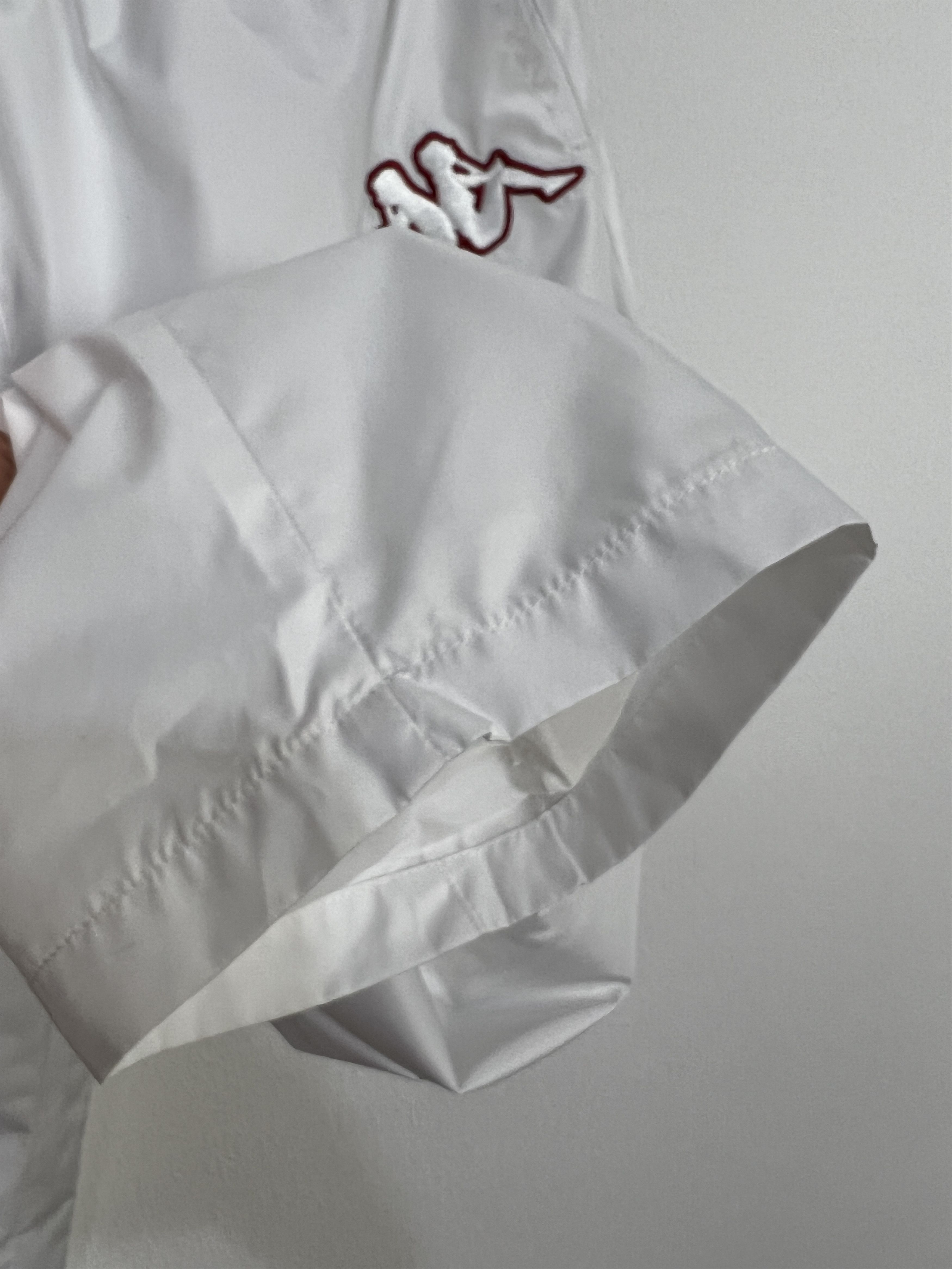 Kappa Vintage Kappa AC Roma White Football Pants Soccer Nylon L Size US 34 / EU 50 - 6 Thumbnail