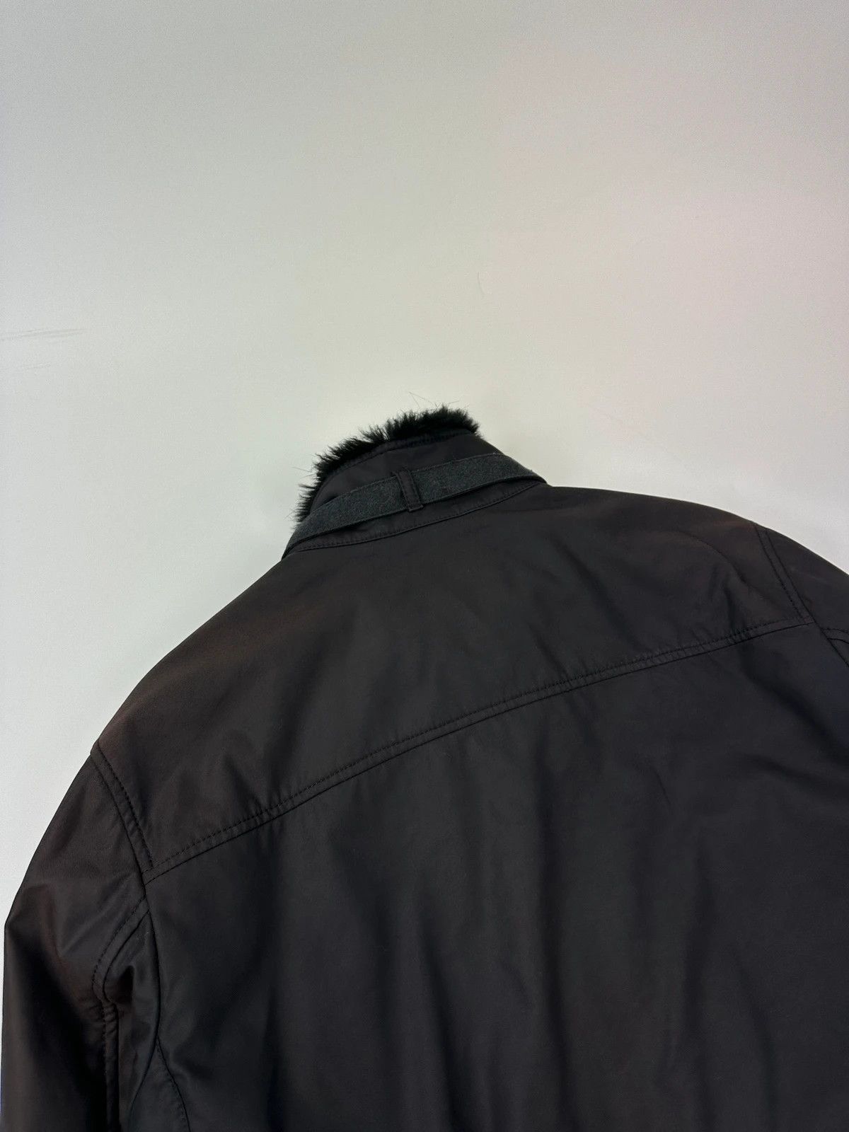 Prada Prada Sport FW2007 Black Faded Bomber Aviator Jacket Size US XL / EU 56 / 4 - 10 Thumbnail