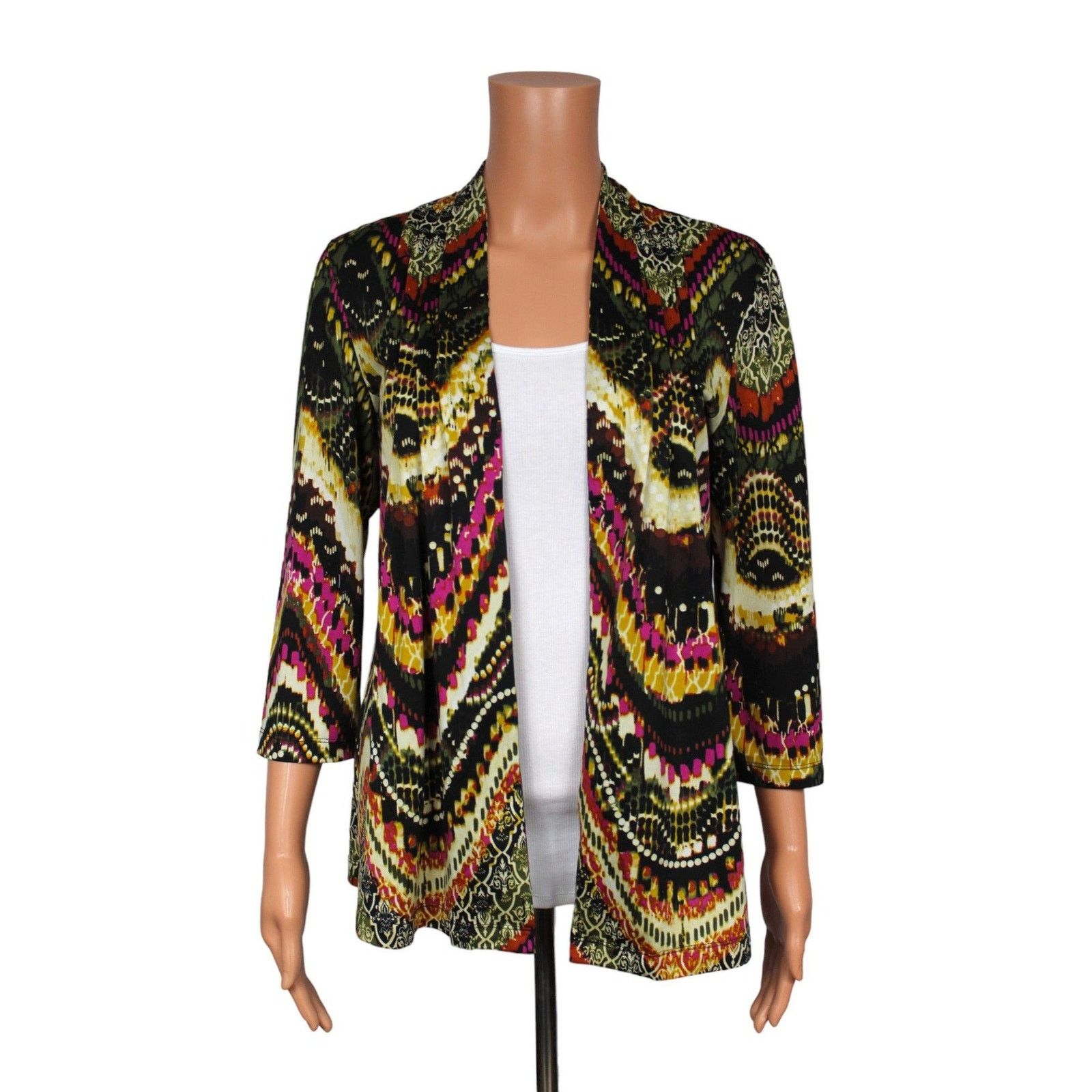 Other Cato 3/4 Sleeve Cardigan Women's Size Medium Size M / US 6-8 / IT 42-44 - 1 Thumbnail