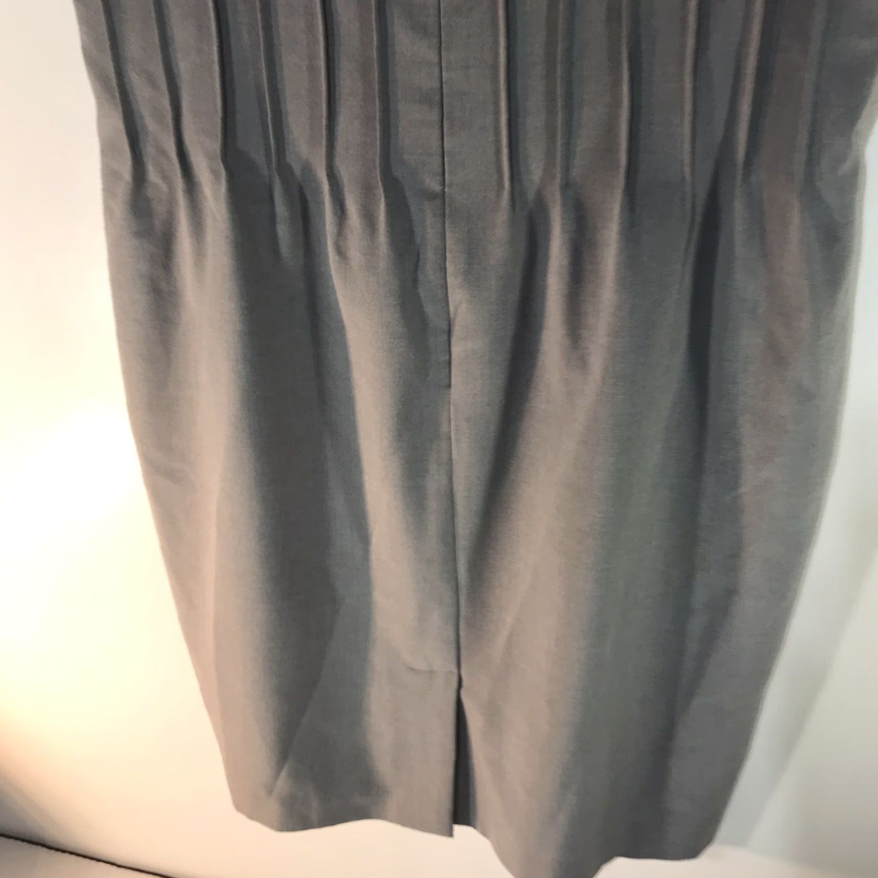 Calvin Klein Calvin Klein Lt Gray Sleeveless Career Midi Dress Womens Size 12 Size XL / US 12-14 / IT 48-50 - 6 Thumbnail