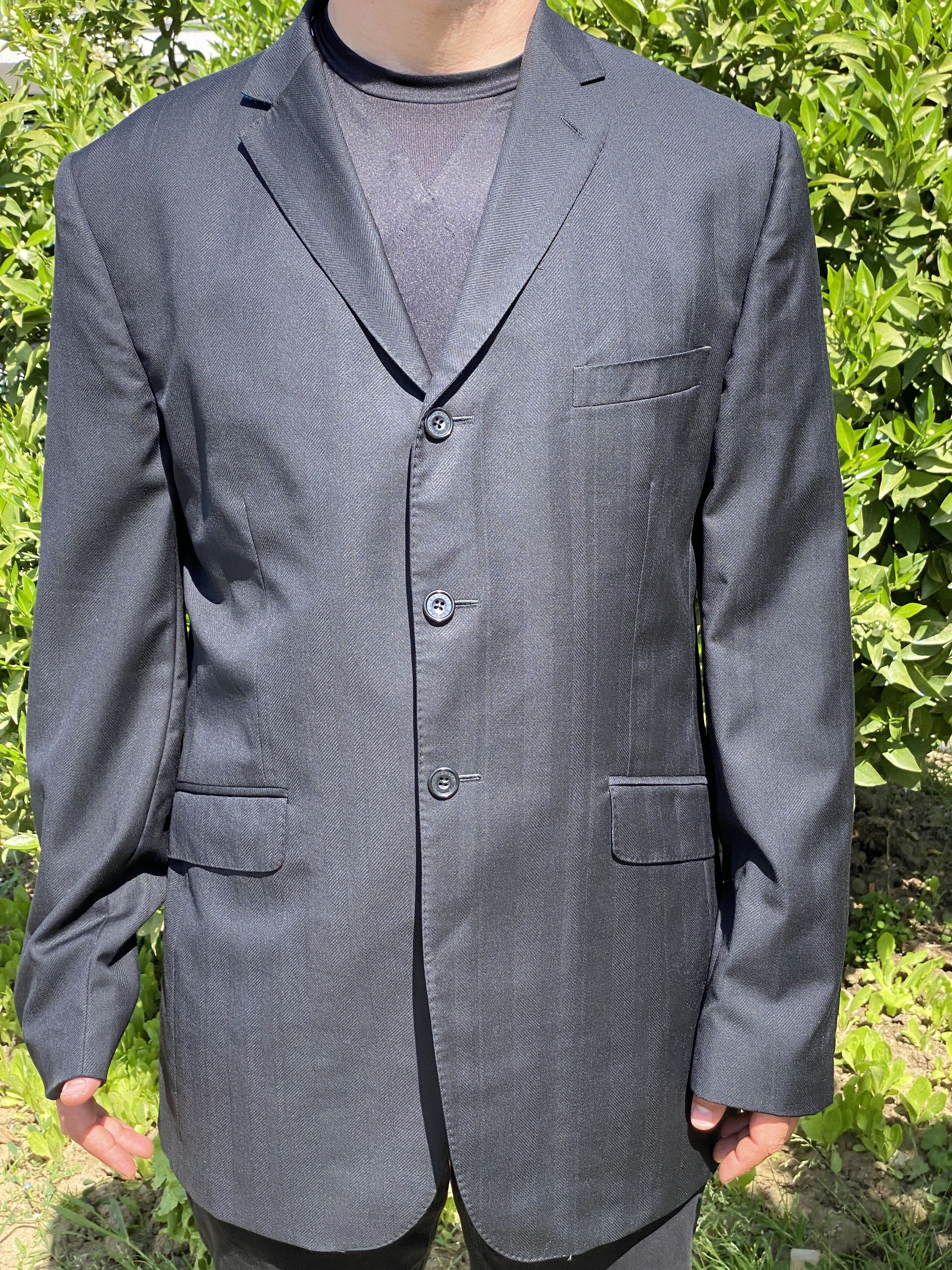 Oswald Boateng Bespoke Couture Blazer Formal Jacket Size 46