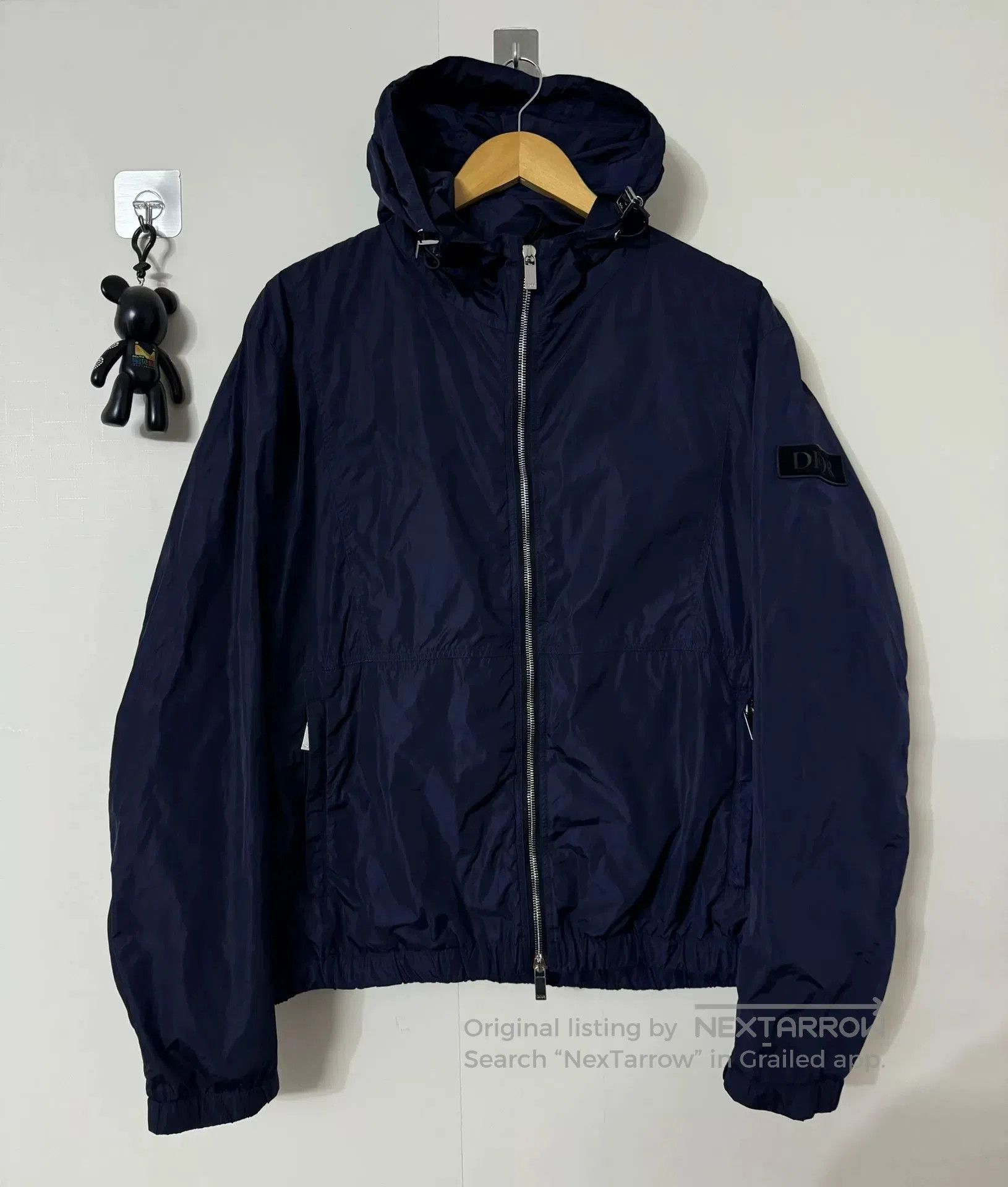 Dior dior logo windbreaker jacket for men. Size US XXL / EU 58 / 5 - 1 Thumbnail