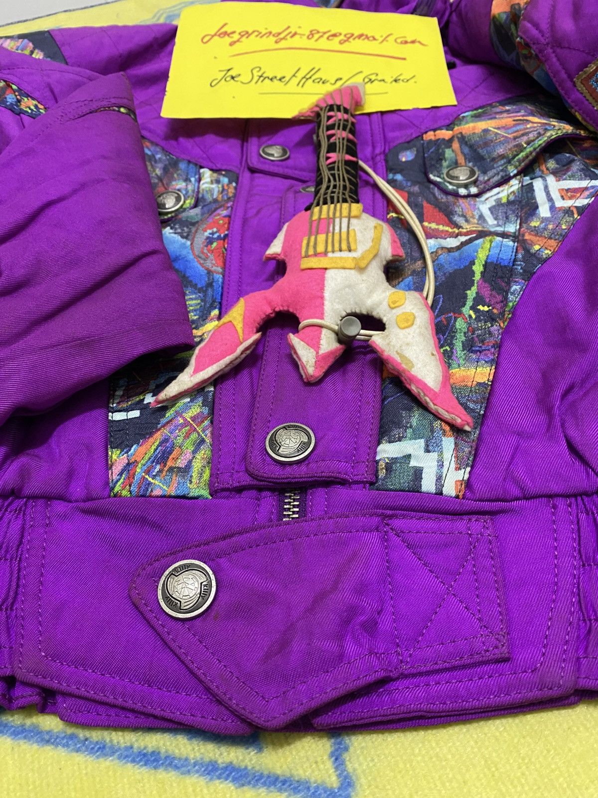 Designer × Vintage Vintage KILLY (The Power of Fractal) by Asics Size US L / EU 52-54 / 3 - 4 Thumbnail