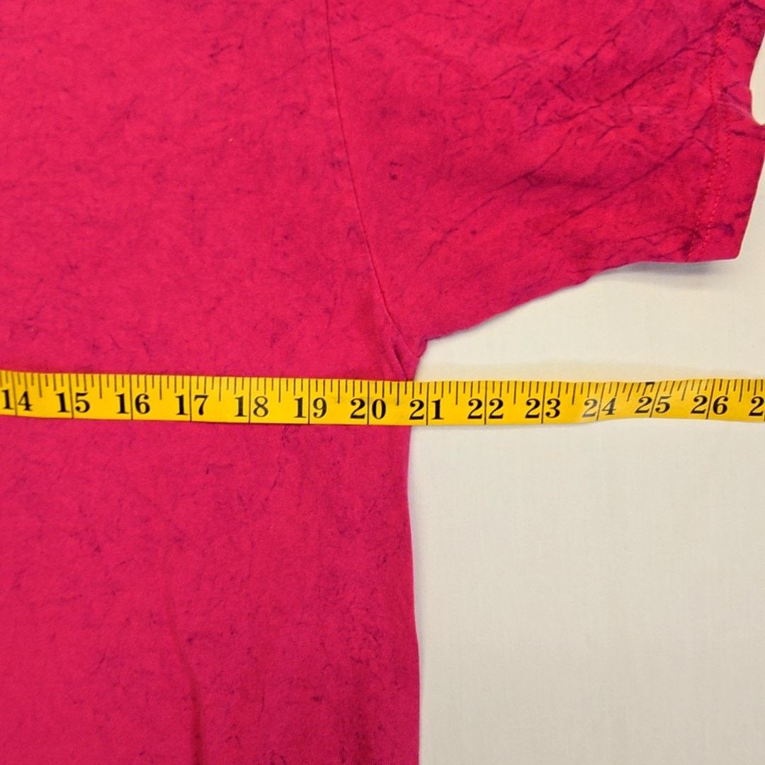 Jerzees Vintage Feathers Shirt Pink Native American Print L Tee Size US L / EU 52-54 / 3 - 7 Thumbnail