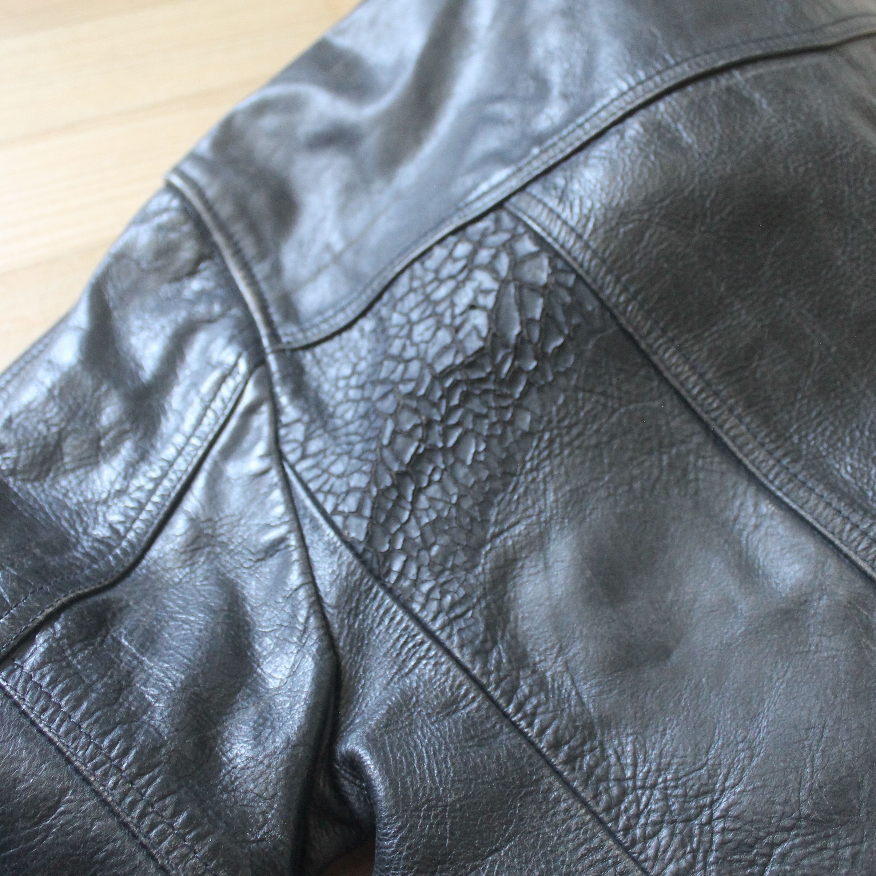 Allsaints MSRP $695 Allsaints Raid Biker Jacket Cracked Leather Size US S / EU 44-46 / 1 - 13 Thumbnail
