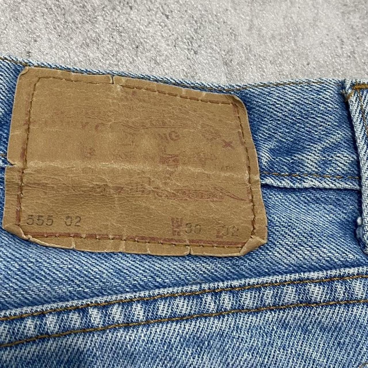 Levi's Levi's 550 blue jeans with unique fading jeans Vintage Size US S / EU 44-46 / 1 - 4 Thumbnail