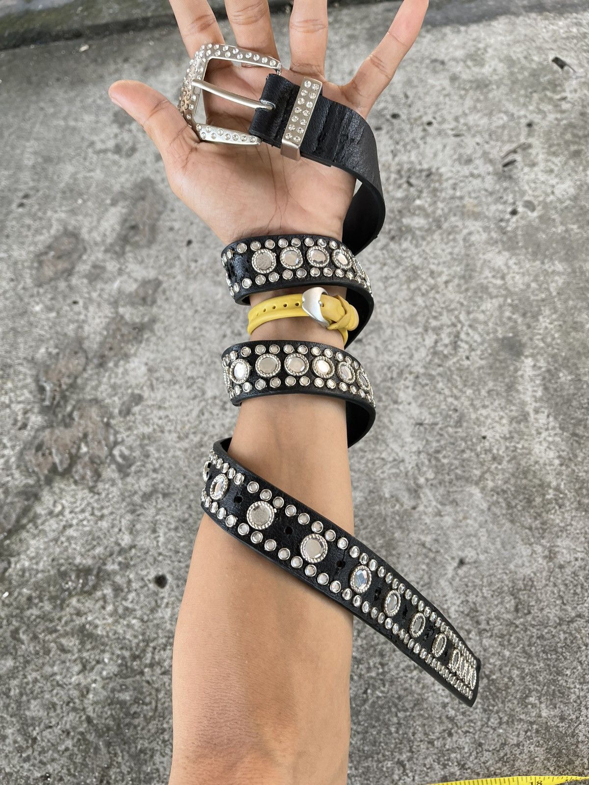 Japanese Brand Sruded crystall belts Size ONE SIZE - 9 Thumbnail