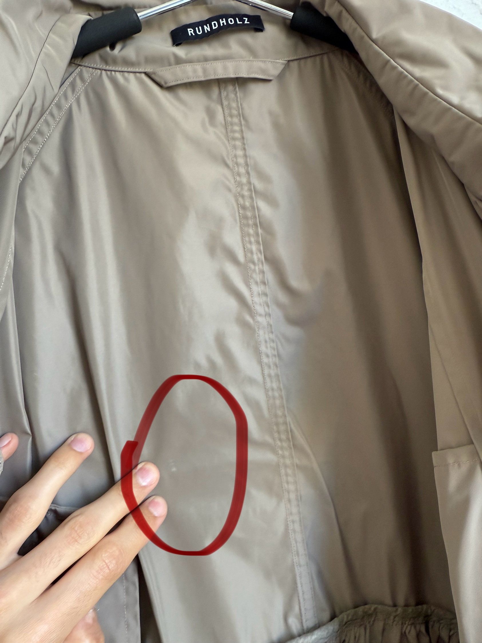 Rundholz Rundholz Oversized Trench Coat Balloon Taupe Jacket Size M / US 6-8 / IT 42-44 - 9 Thumbnail