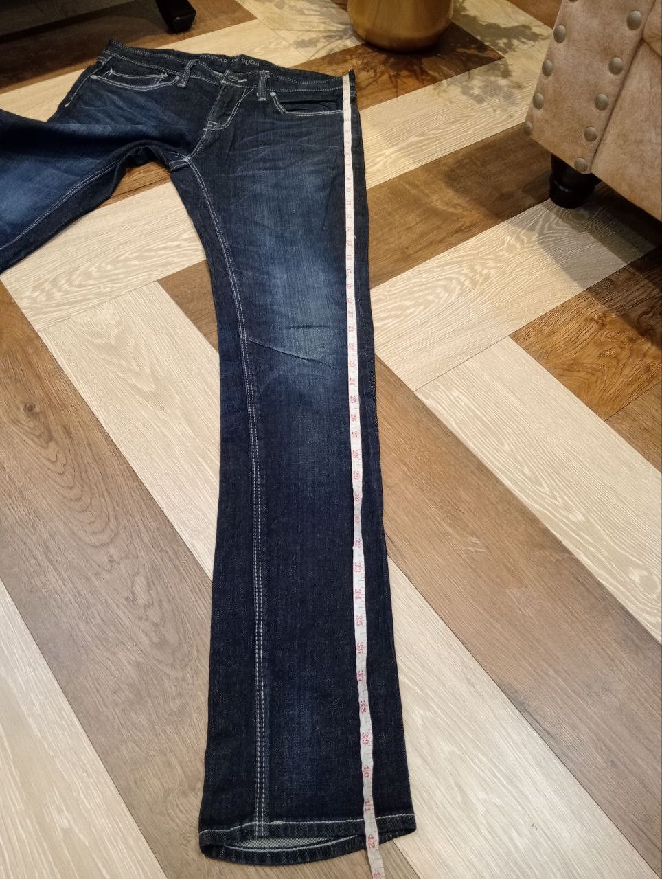GOSTAR DE FUGA GOSTAR DE FUGA JAPAN BLUE WASHED DENIM PANTS Size US 31 - 14 Thumbnail