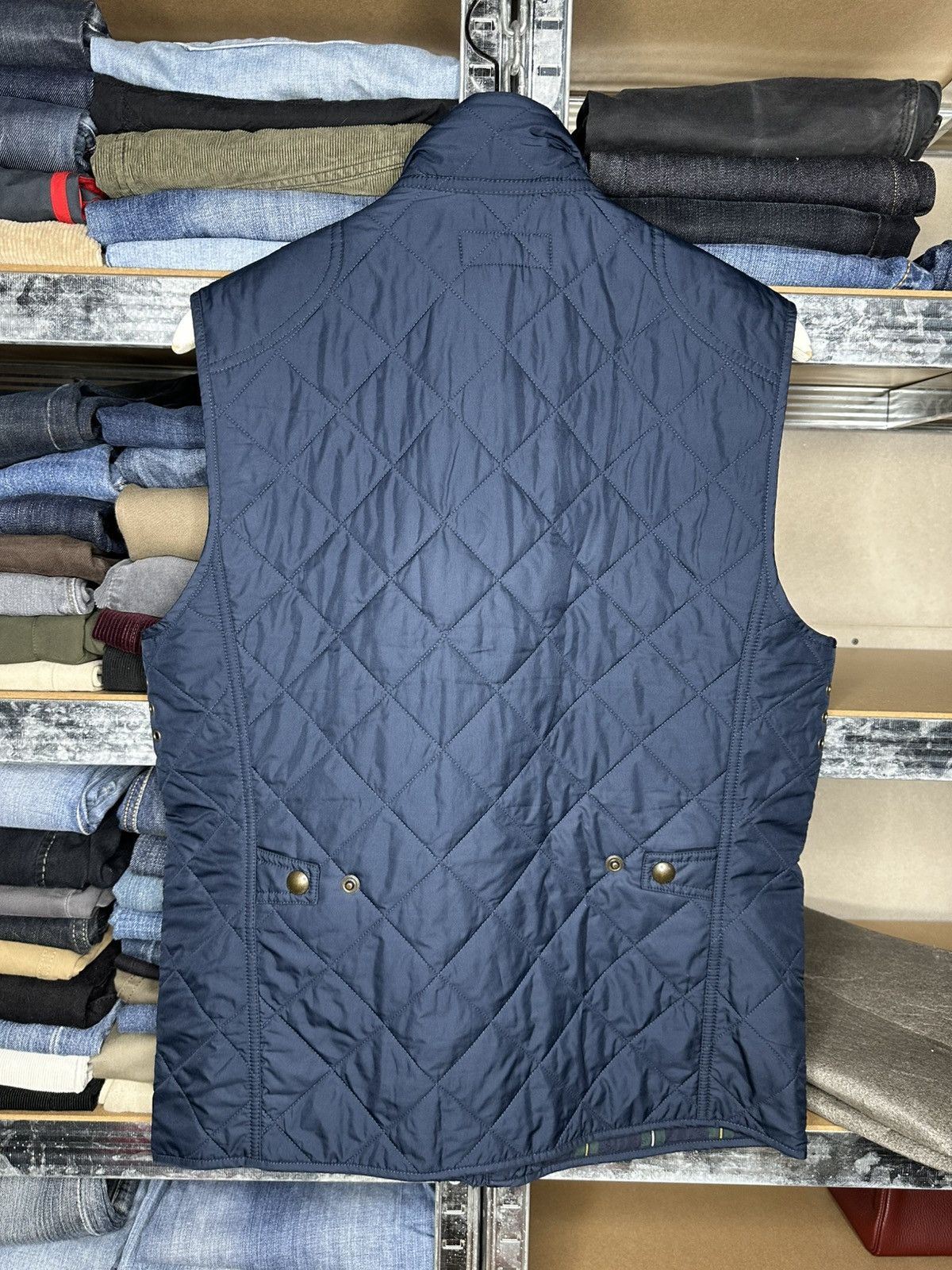 Polo Ralph Lauren Polo Ralph Lauren Quilted Vest Mens Sz S Tartan Lined Gilet Size US S / EU 44-46 / 1 - 5 Thumbnail