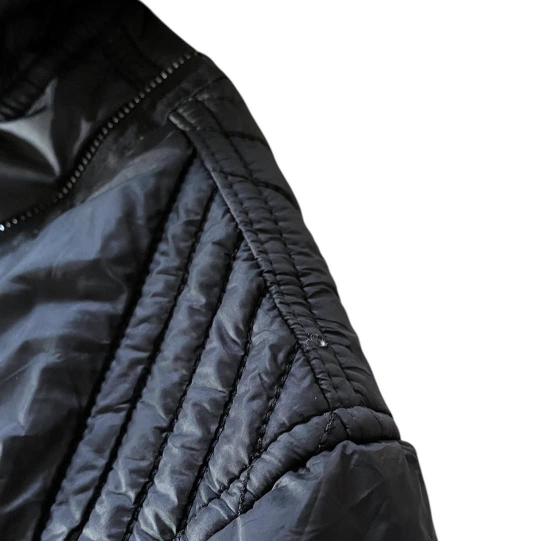 Diesel Black Gold DIESEL BLACK GOLD Embroidered W-PAR-Quilted Black Jacket Size US S / EU 44-46 / 1 - 7 Thumbnail