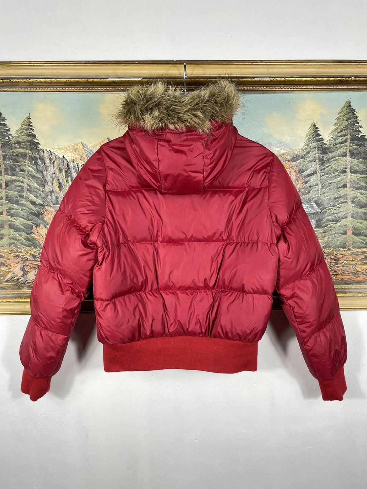 Southpole × Vintage South Pole Retro 00s Puffer Down Hoodie Bomber Winter Warm Size L / US 10 / IT 46 - 4 Thumbnail
