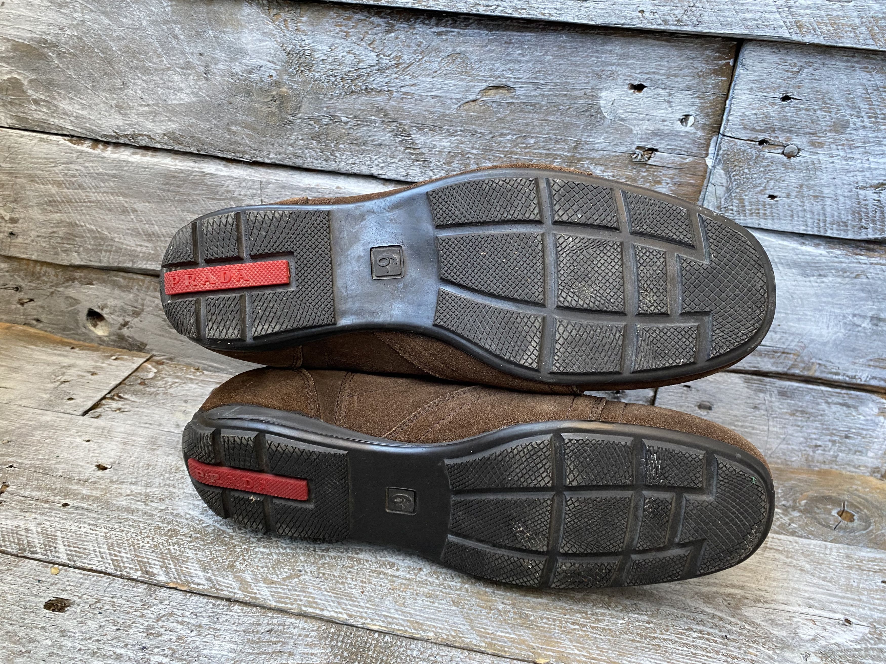 Prada Prada chelsea suede boots sz uk6.5 Size US 7.5 / EU 40-41 - 14 Thumbnail
