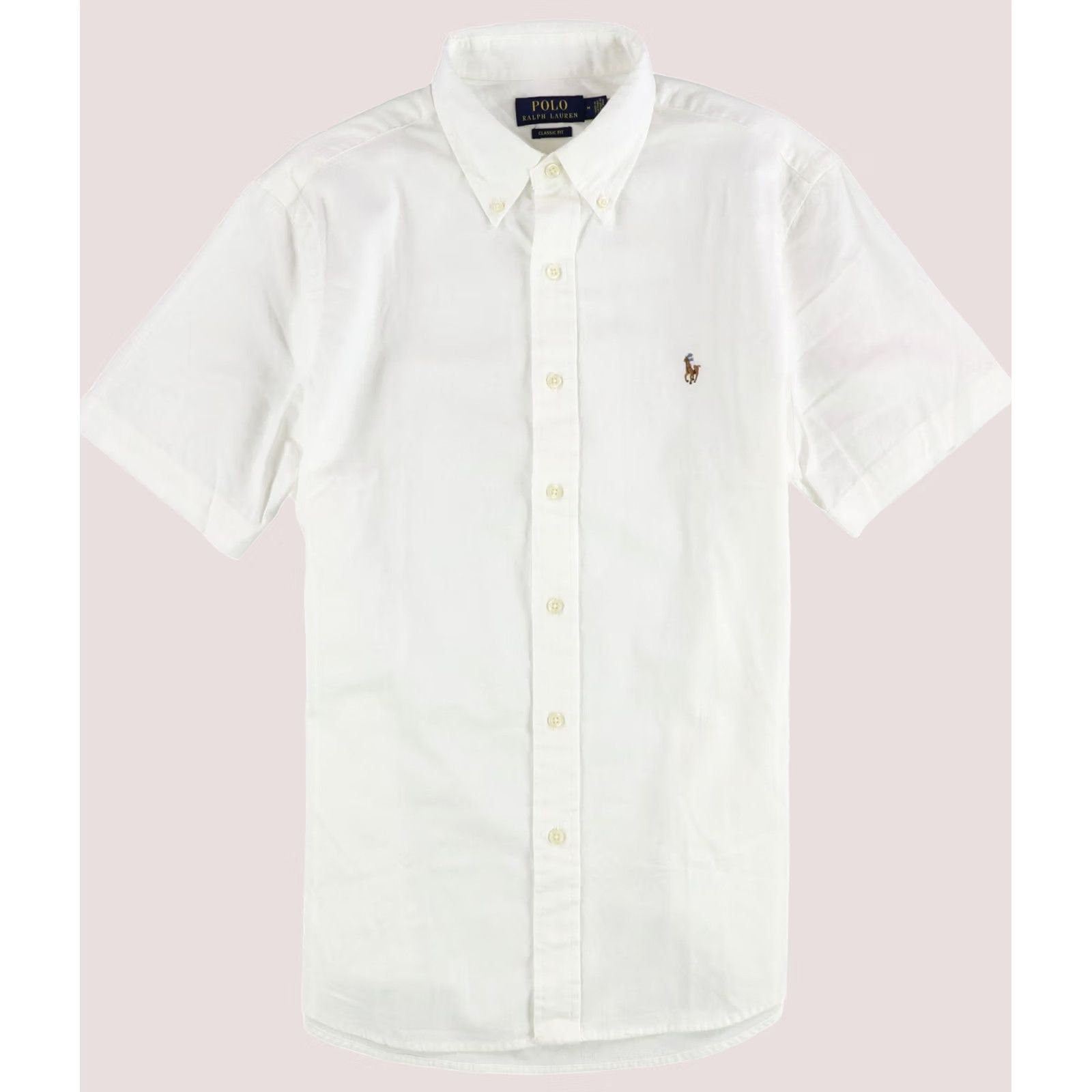 Ralph Lauren Ralph Lauren Mens Solid Button Up Shirt white Large Size US L / EU 52-54 / 3 - 1 Thumbnail