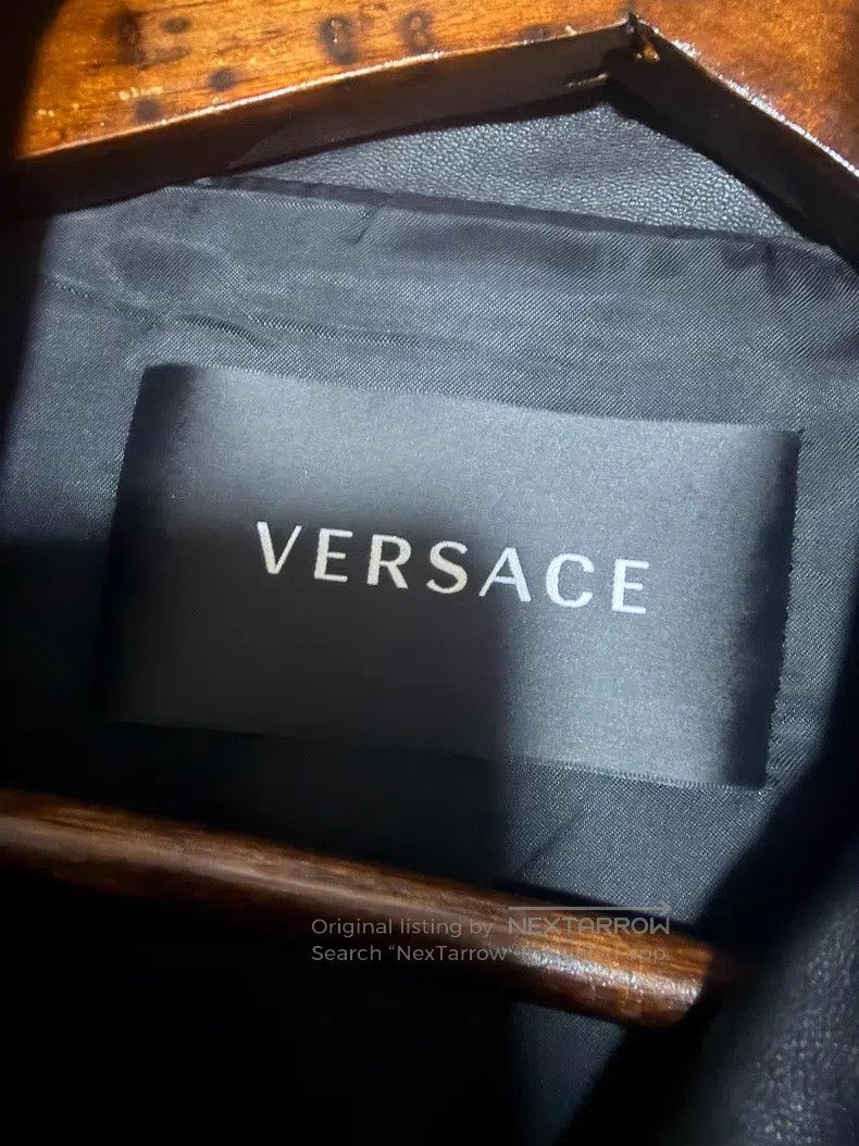 Versace Versace Main line leather jacket jacket Size US M / EU 48-50 / 2 - 3 Thumbnail