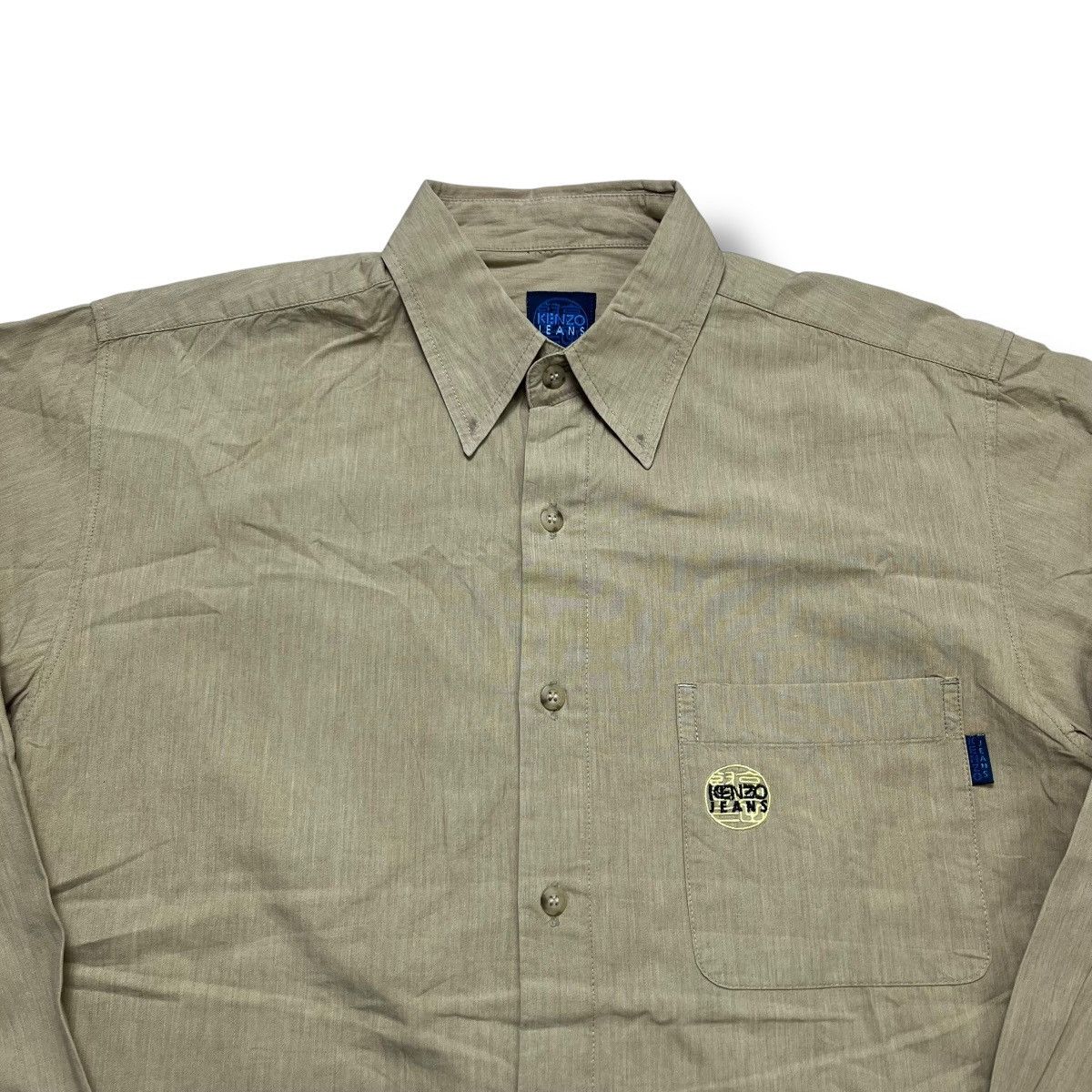Kenzo Vintate Kenzo Jeans button ups shirt Size US M / EU 48-50 / 2 - 5 Thumbnail