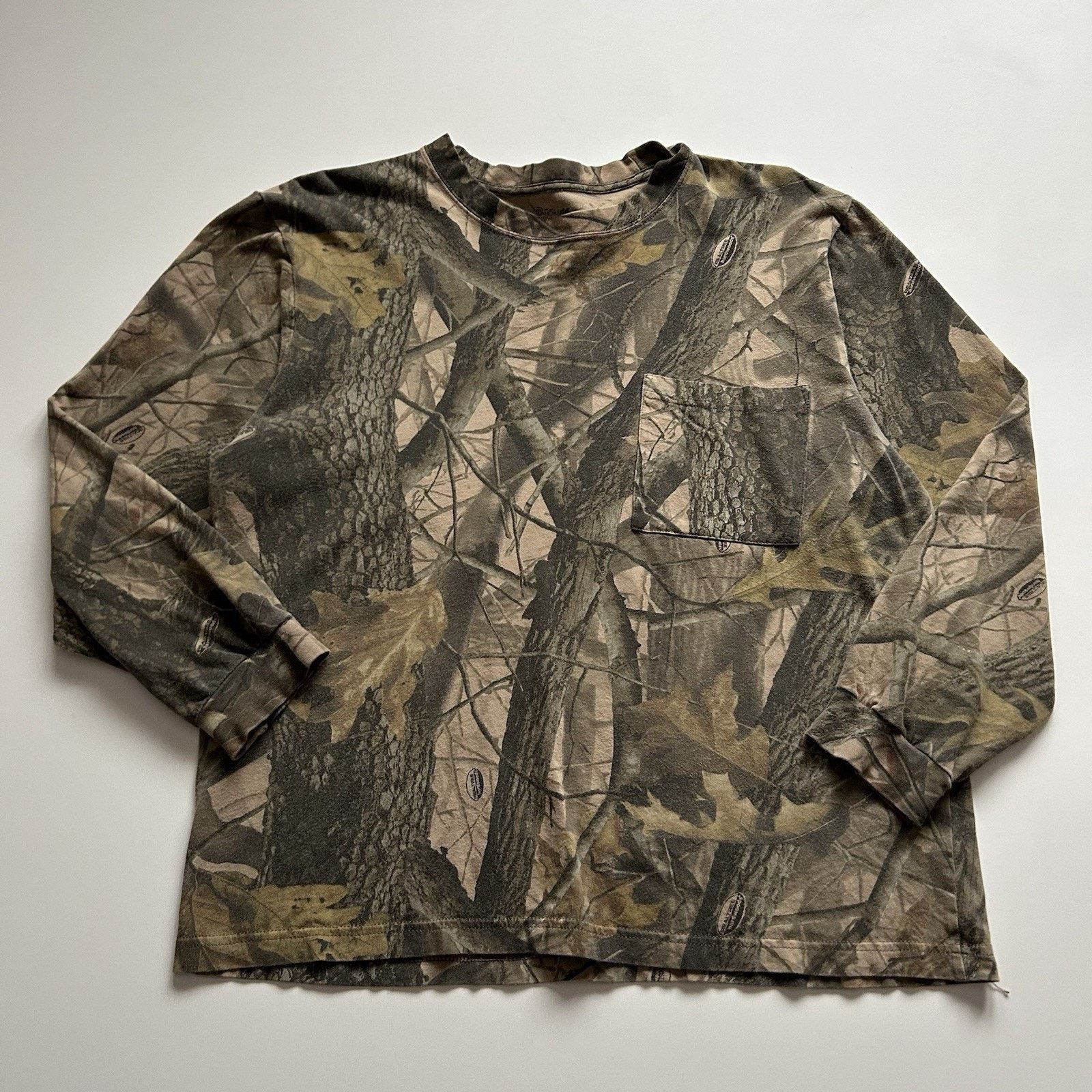 Realtree × Vintage Vintage Realtree Camo Pocket T Shirt Large Long Sleeve Y2K Size US L / EU 52-54 / 3 - 1 Thumbnail
