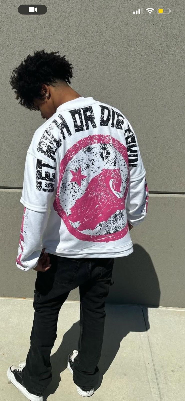 Other Long sleeve double layered tee Size US S / EU 44-46 / 1 - 7 Thumbnail