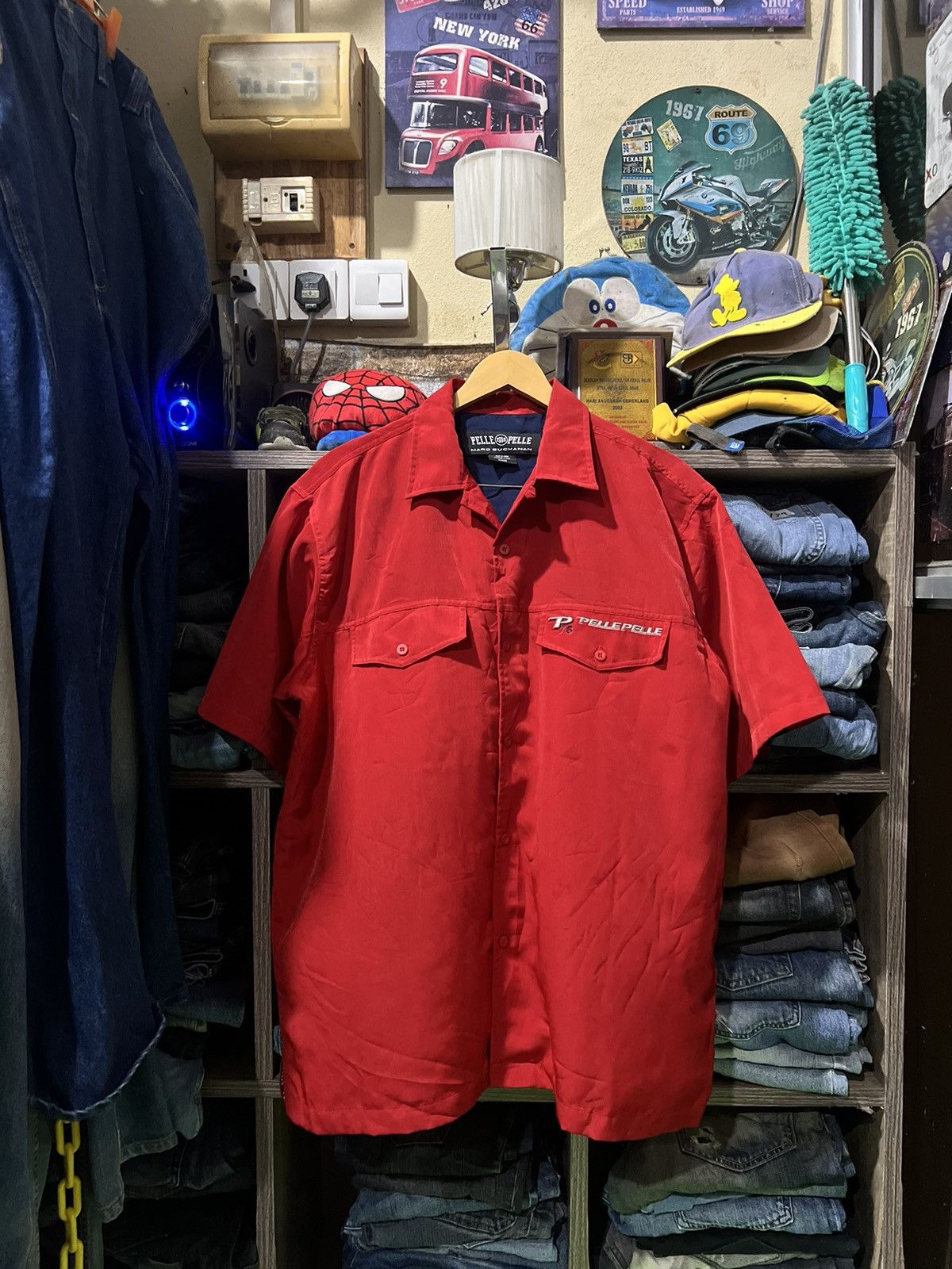 🔥Pelle Pelle Marc Buchanan Short Sleeves Shirt