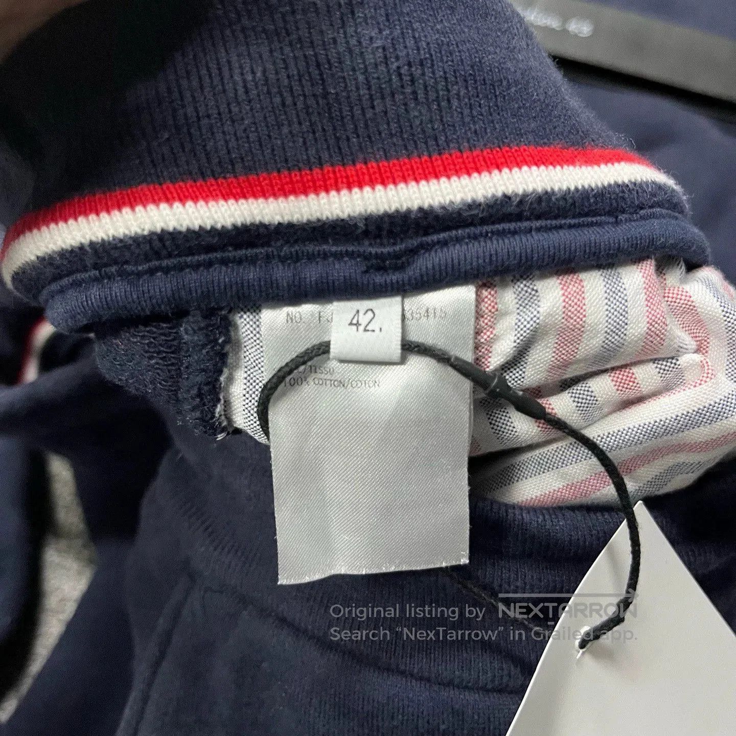 Thom Browne thom browne navy blue sports casual pants. Size US 26 / EU 42 - 5 Thumbnail