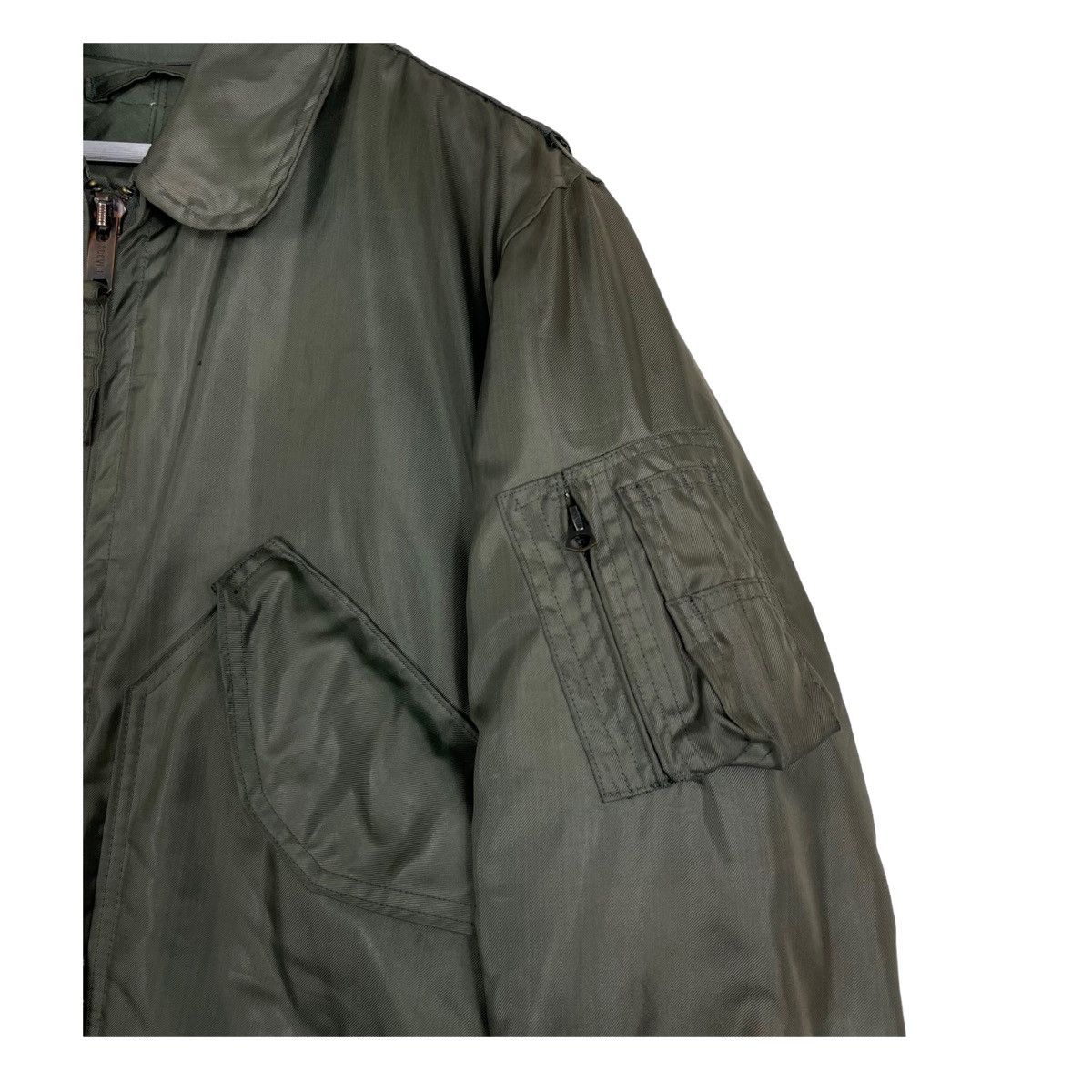 Buzz Rickson's × Vintage 💥80s MA1 ARMY TANKER FLIGHT BOMBER RIOT JACKET Size US M / EU 48-50 / 2 - 5 Thumbnail