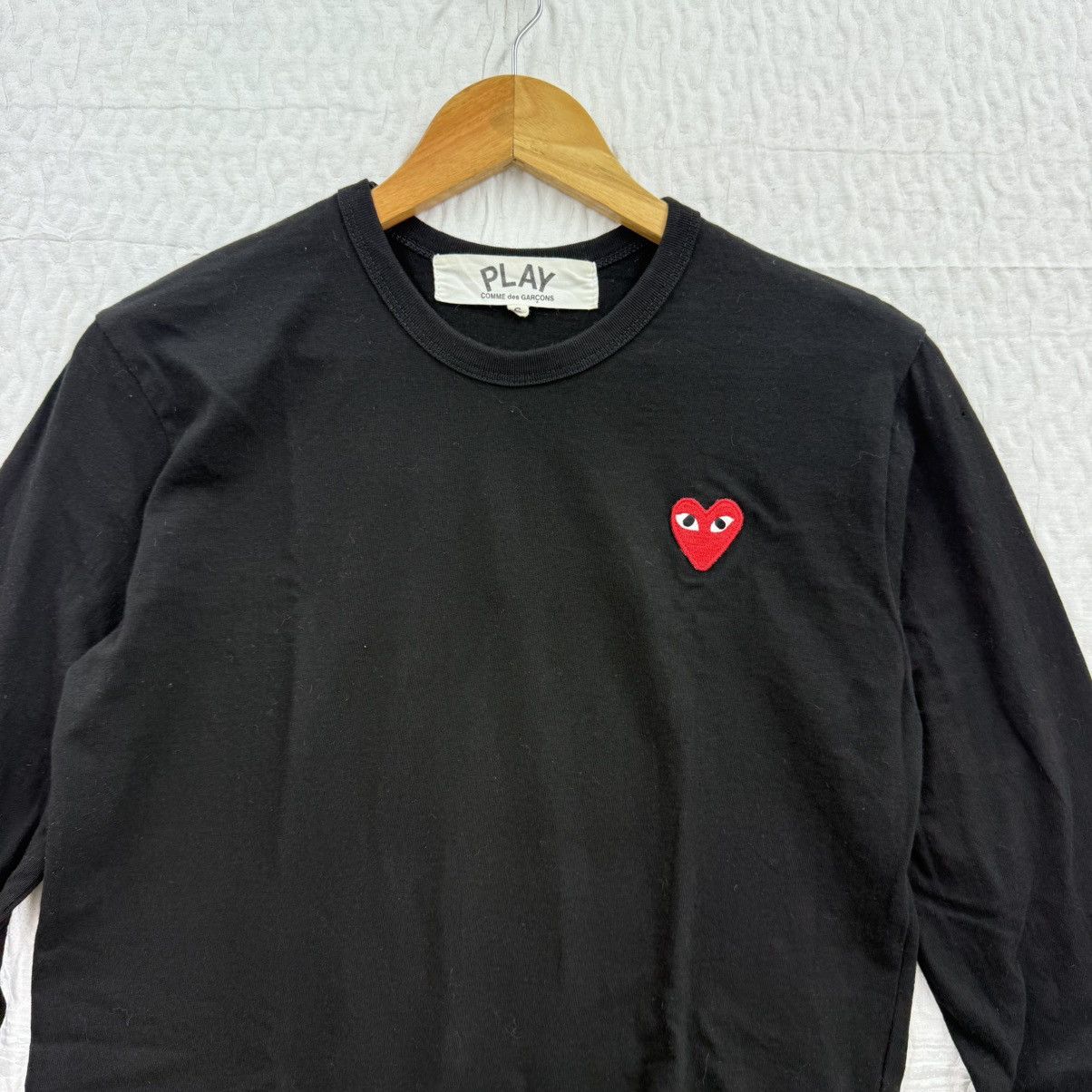 Comme des Garcons PLAY Play Comme des Garcons Long Sleeves Tshirt Size S / US 4 / IT 40 - 4 Thumbnail