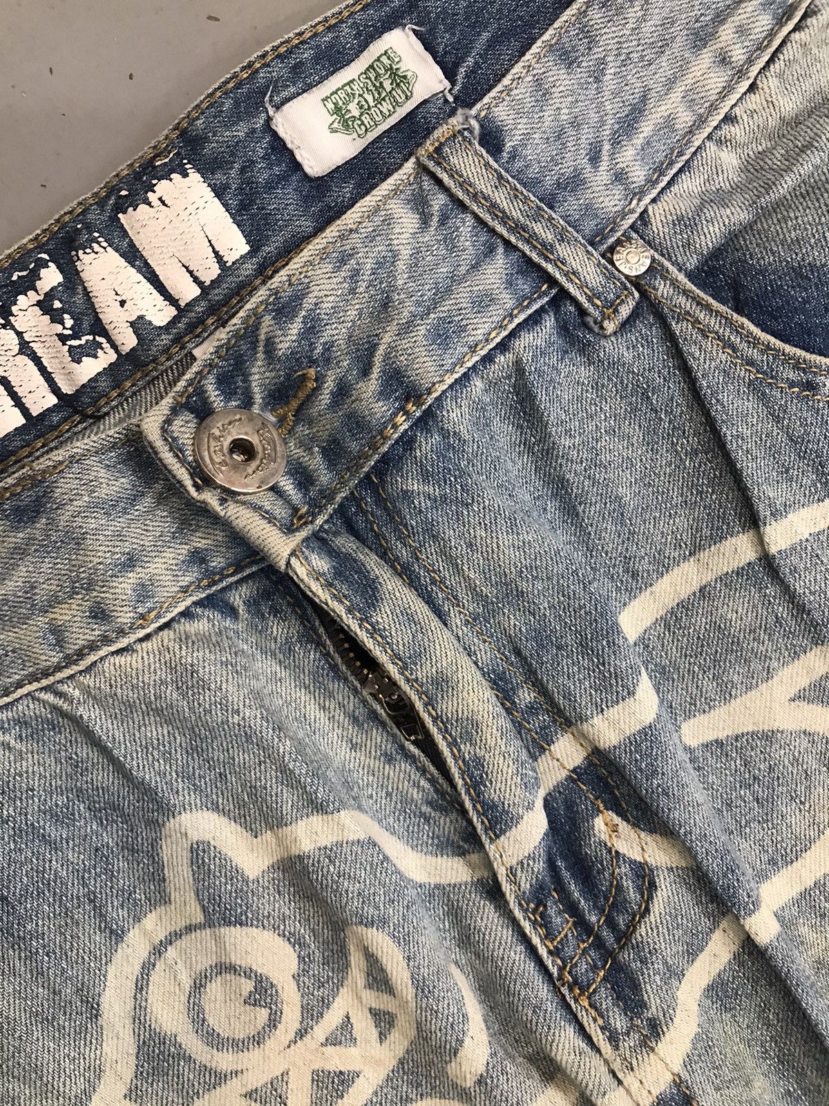 Icecream Vintage ice cream running dog printed skinny denim Size US 36 / EU 52 - 5 Thumbnail