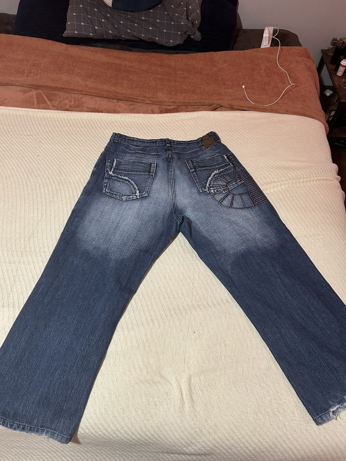 Vintage Vintage y2k Jeans Size US 33 - 2 Thumbnail