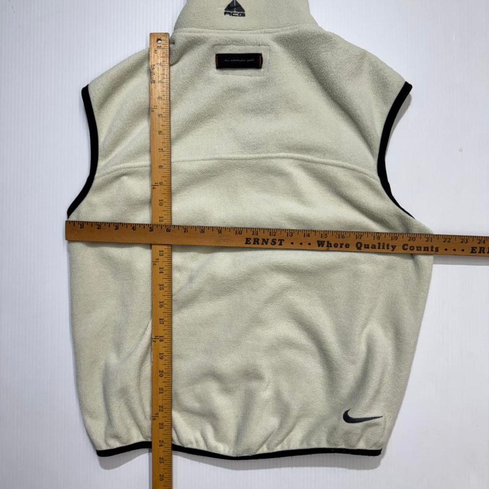 Nike ACG NIKE ACG VEST MENS SIZE MEDIUM POLARTEC FLEECE FULL ZIP Size US M / EU 48-50 / 2 - 6 Thumbnail