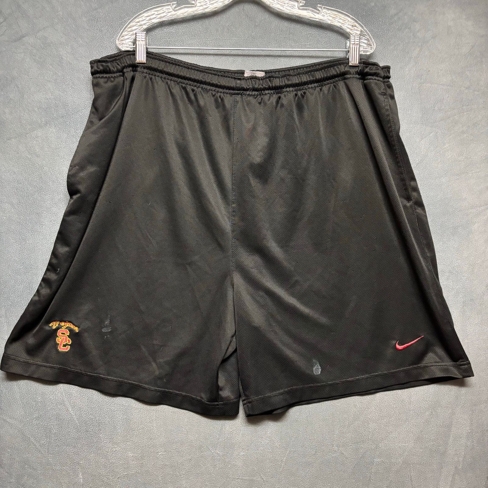 Nike VTG USC Trojans Nike Team Basketball Shorts Athletic Size US 40 / EU 56 - 15 Thumbnail