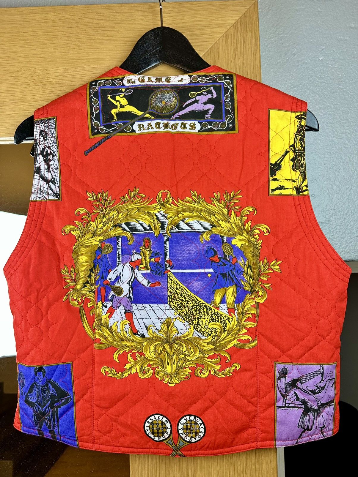 Versace Vintage Versace Sport 46 – Rare 90s Baroque Size US M / EU 48-50 / 2 - 2 Thumbnail