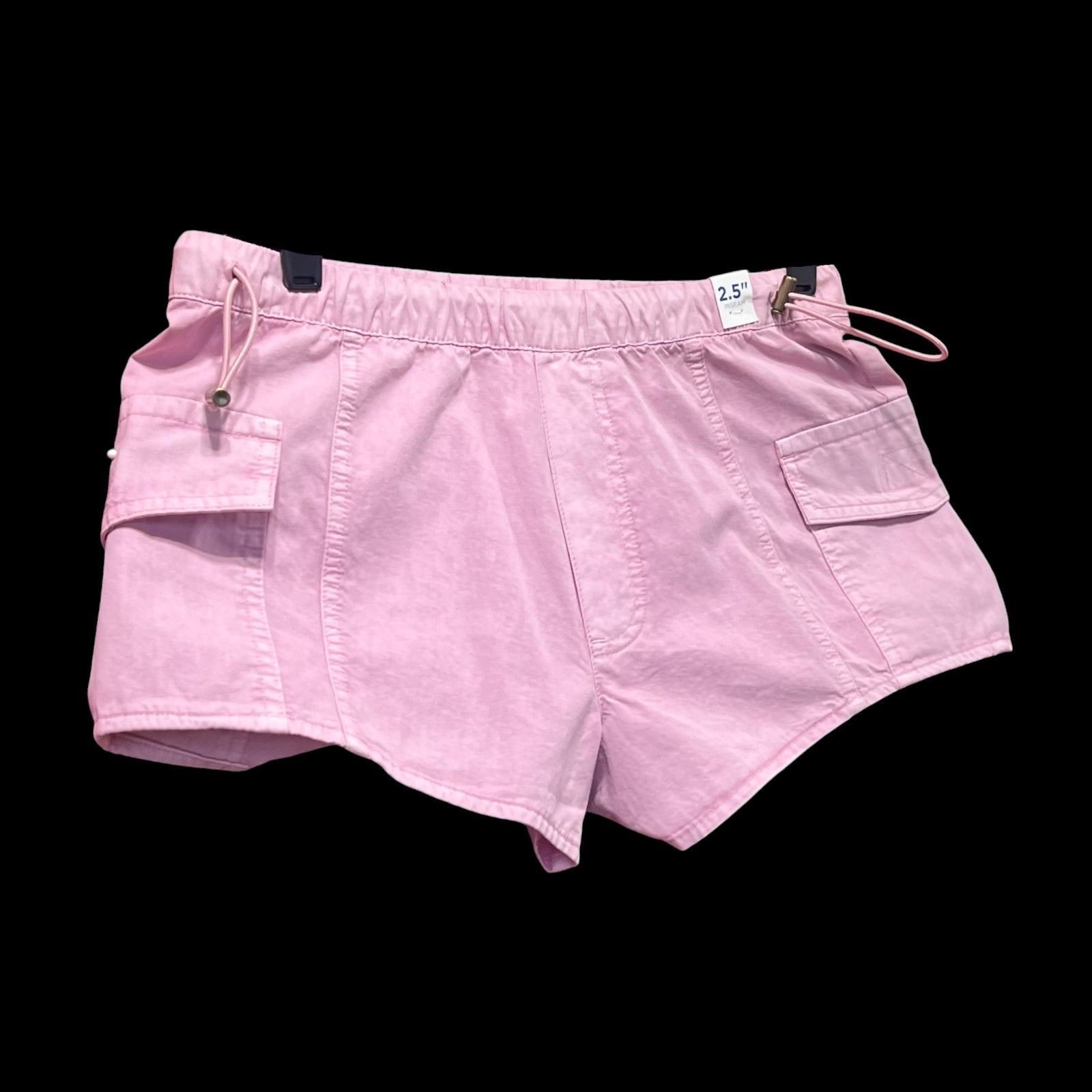 Arizona Jean Co. Arizona - Women's Low Rise Pull-On Short Juniors - Pink - Ex Size 30" / US 8 / IT 44 - 15 Thumbnail