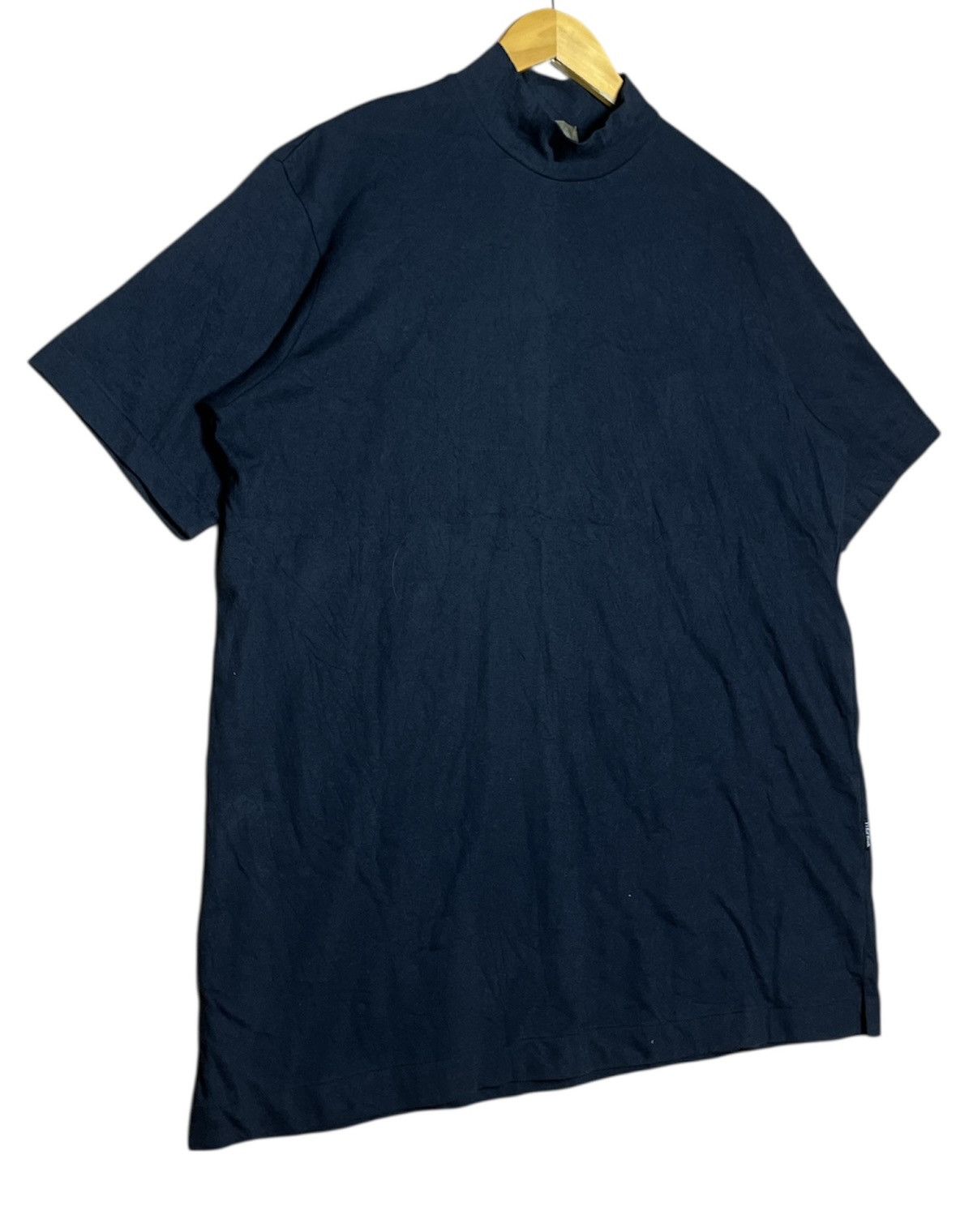 Yohji Yamamoto Vintage Y’s Yohji Yamamoto Mock Neck T-Shirt Size US L / EU 52-54 / 3 - 2 Thumbnail