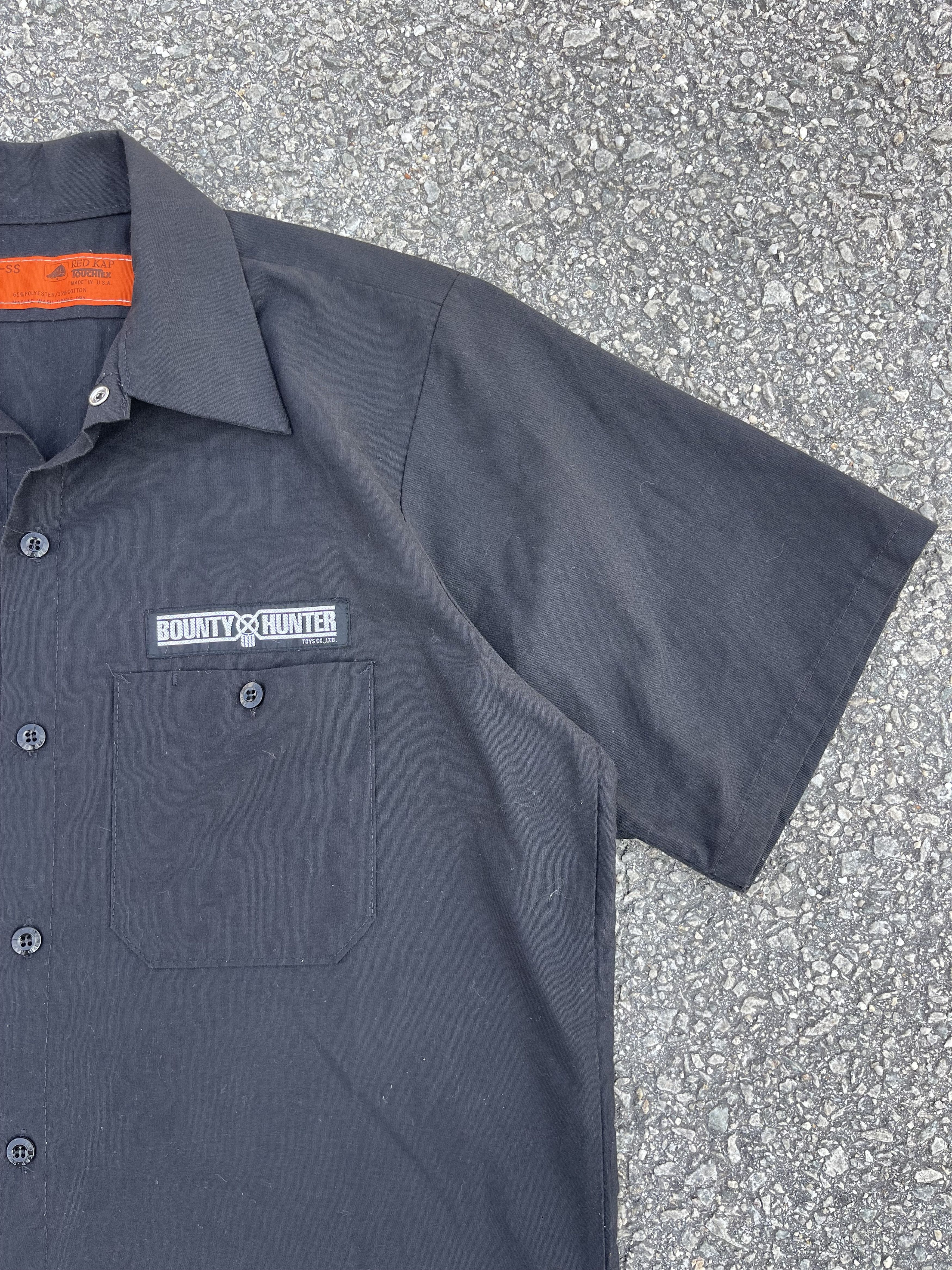 Bounty Hunter × Red Kap × Vintage Vtg Bounty Hunter x Red Kap Black Shirt Size US M / EU 48-50 / 2 - 3 Thumbnail