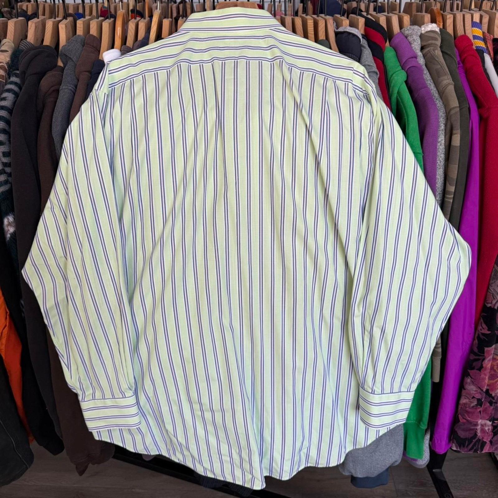 Polo Ralph Lauren Vintage 90s Polo Ralph Lauren Striped Button Up Shirt Size US XXL / EU 58 / 5 - 6 Thumbnail