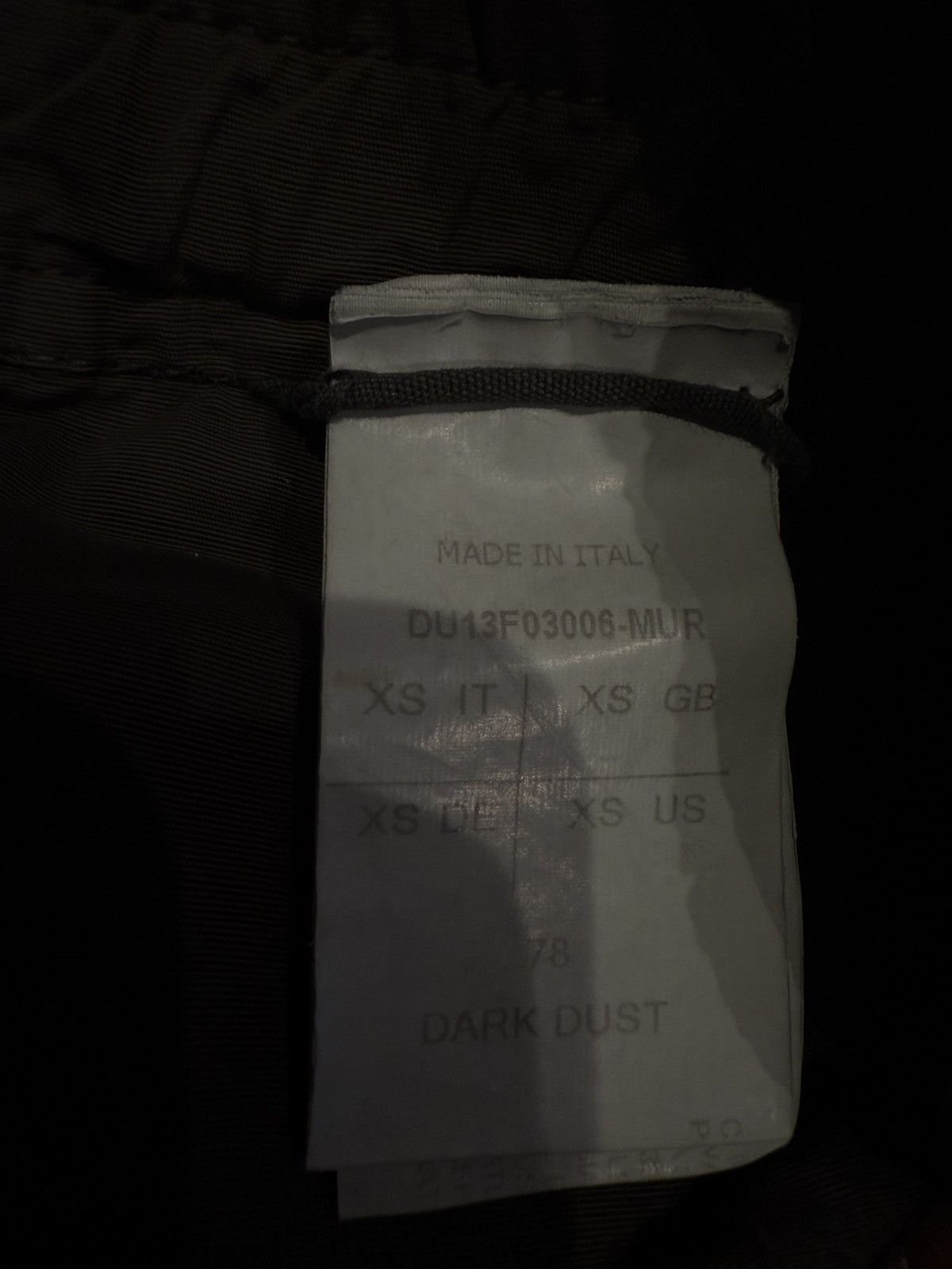 Rick Owens Drkshdw 13fw dark dust creatch cargo pants Travis Scott Size US 32 / EU 48 - 4 Thumbnail