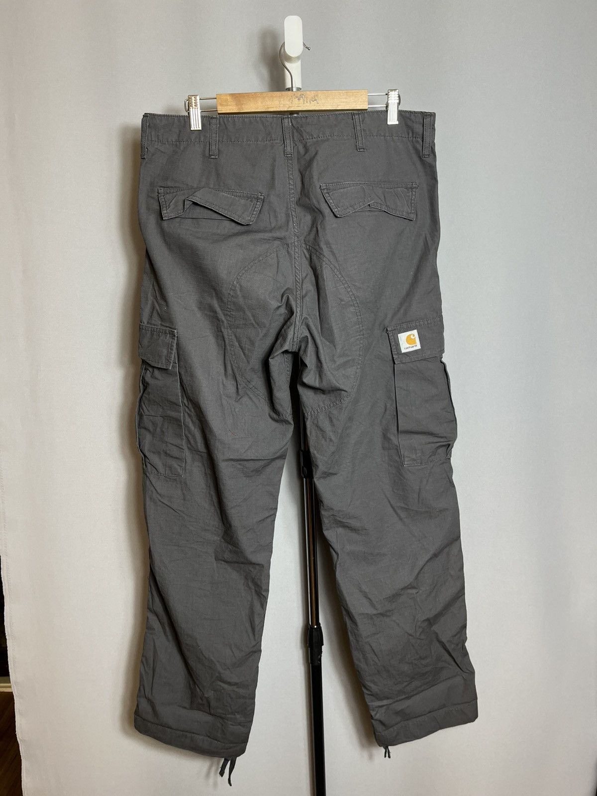 Carhartt Carhartt cargo pants grey casual mens Size US 33 - 2 Thumbnail