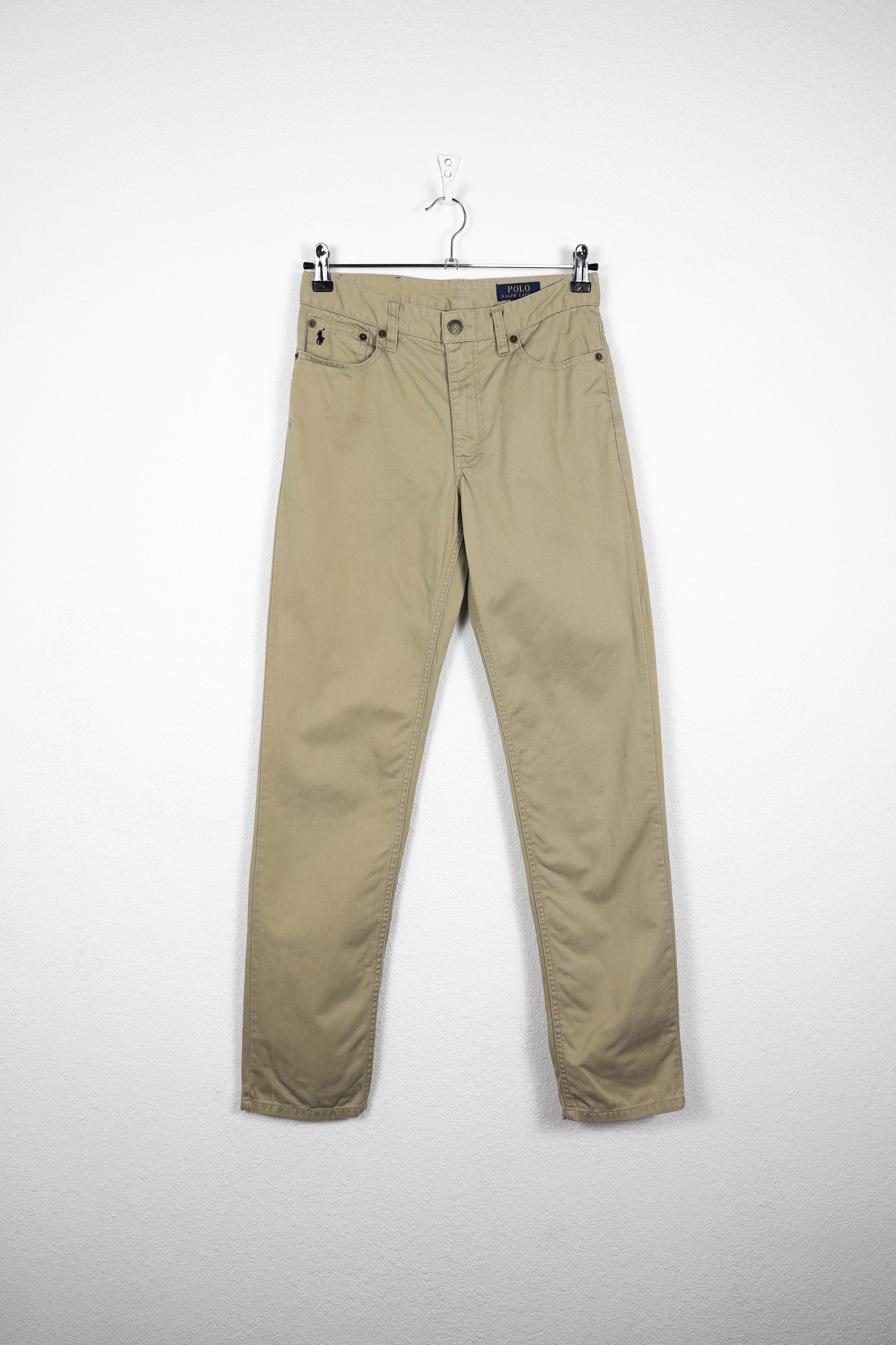 Polo Ralph Lauren Womens Polo Ralph Lauren Dungarees Beige Pants Size 28" / US 6 / IT 42 - 1 Thumbnail