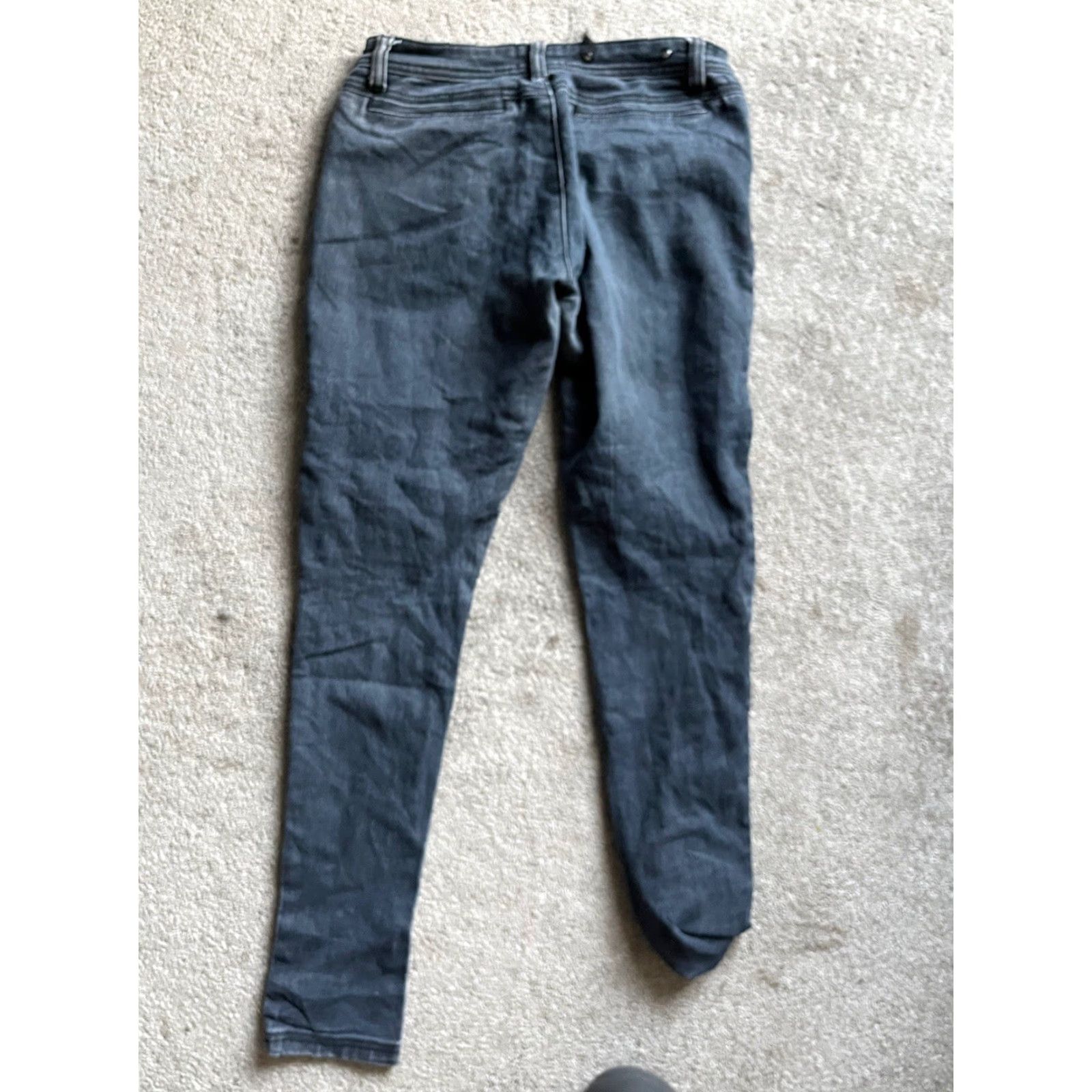 Sean John SEAN JOHN Women's Dark Wash Skinny Jeans Size 28 Blue Regular Size 28" / US 6 / IT 42 - 3 Thumbnail