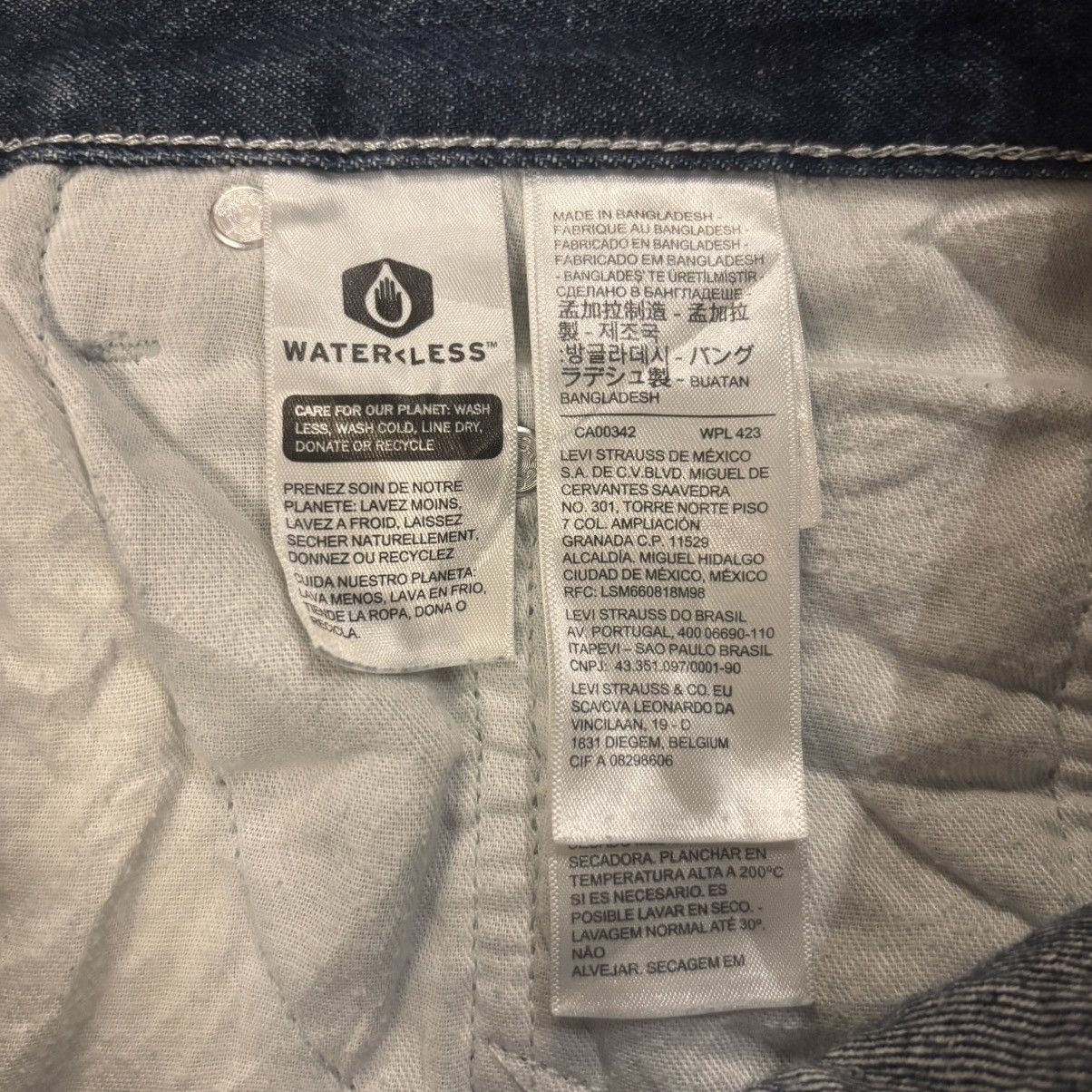 Levi's Levi's Silver Tab Straight Fit Denim Indigo Jeans Pants Size US 32 / EU 48 - 10 Thumbnail