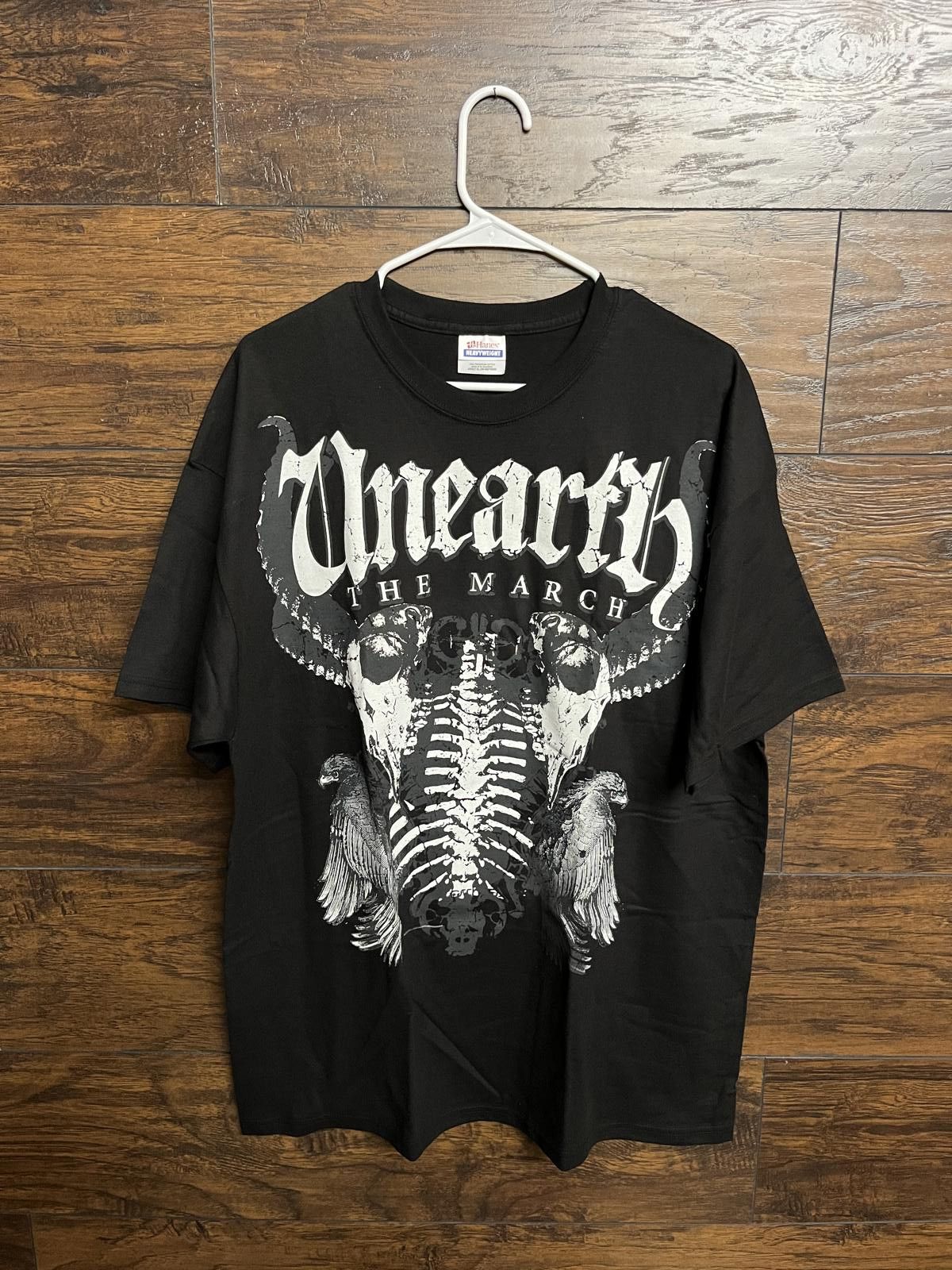 Hanes Unearth The March Band Tee - The March Album T-shirt - M Size US M / EU 48-50 / 2 - 1 Thumbnail