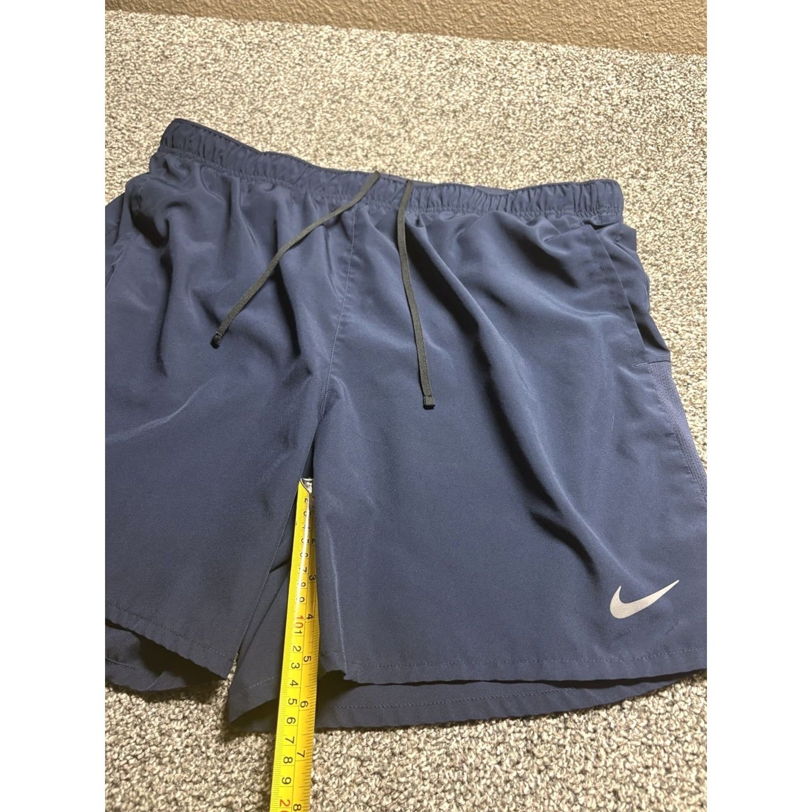 Nike Nike Challenger Shorts Mens XL Blue DRI-FIT Brief Lined Versatile Gym Run Size US 36 / EU 52 - 4 Thumbnail