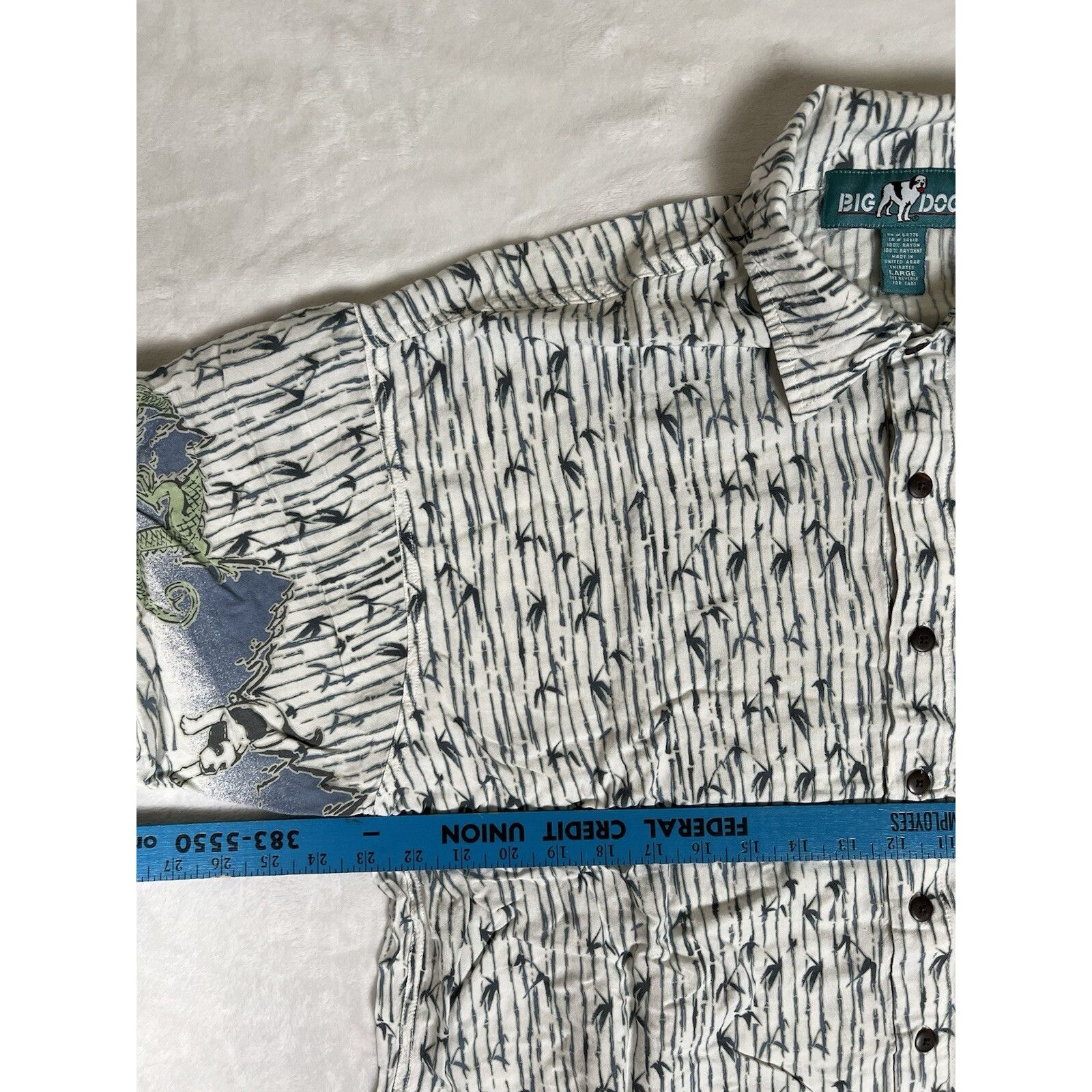 Big Dogs Vintage Big Dogs Hawaiian Shirt Size Large Short Sleeve Y2K Size US L / EU 52-54 / 3 - 4 Thumbnail
